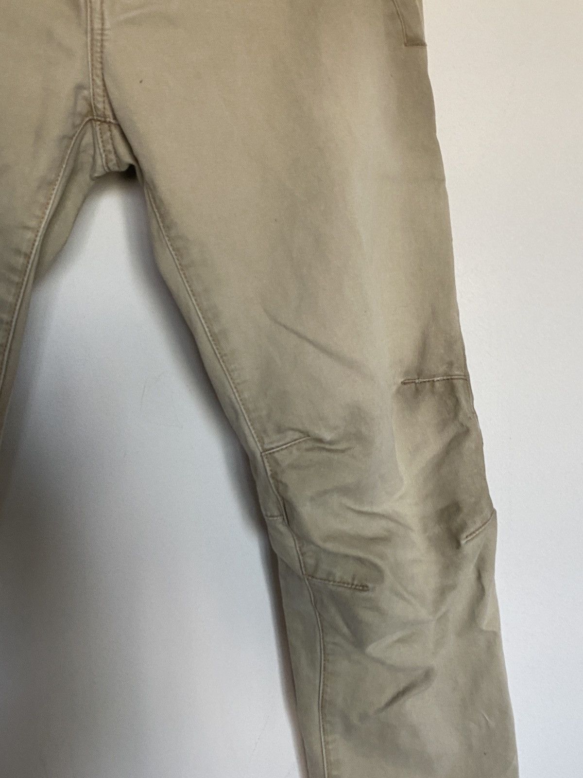 Balmain Dirt Wash 3D Khaki Chinos Decarnin Era Size US 30 / EU 46 - 10 Thumbnail