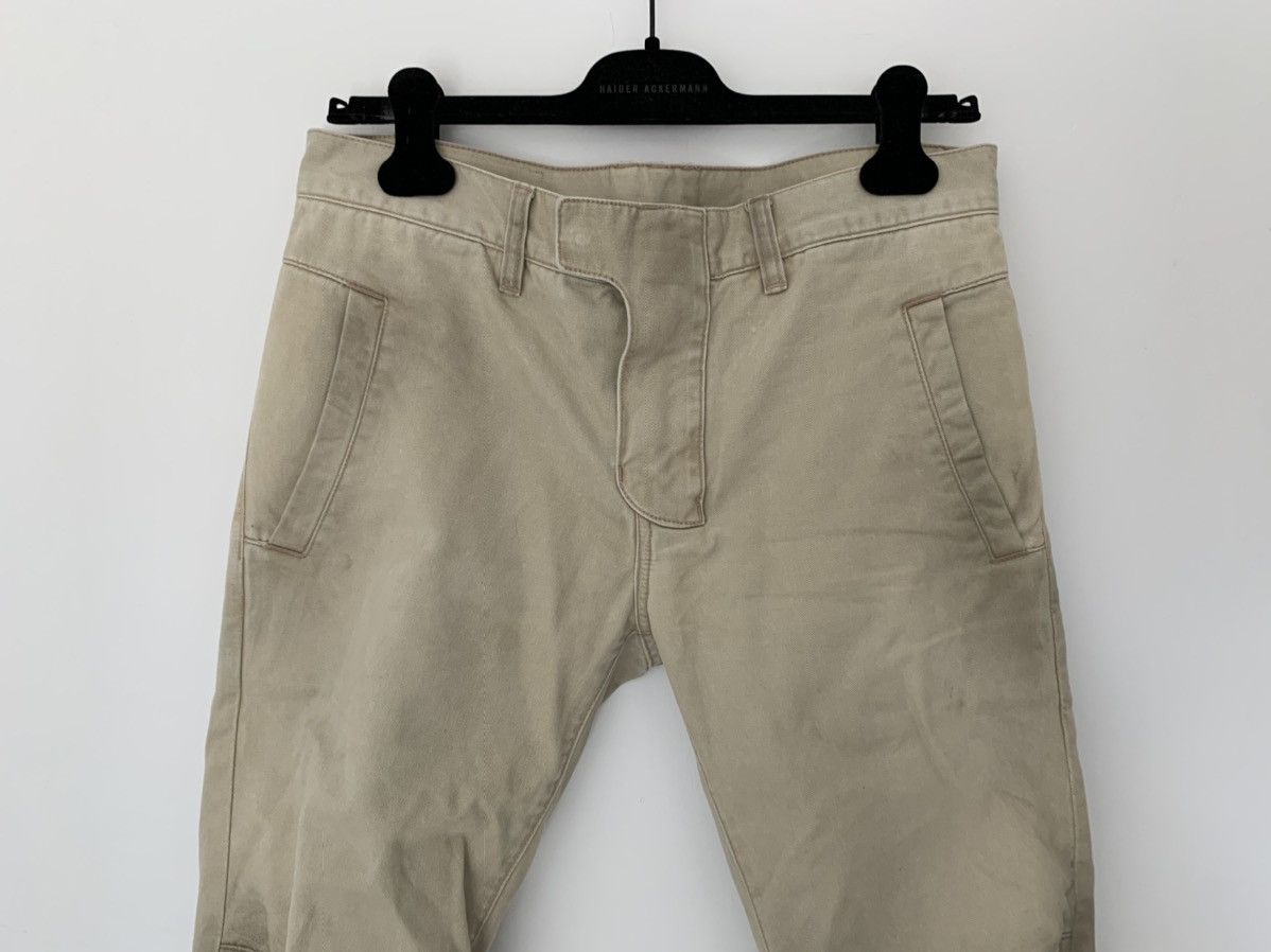 Balmain Dirt Wash 3D Khaki Chinos Decarnin Era Size US 30 / EU 46 - 2 Thumbnail