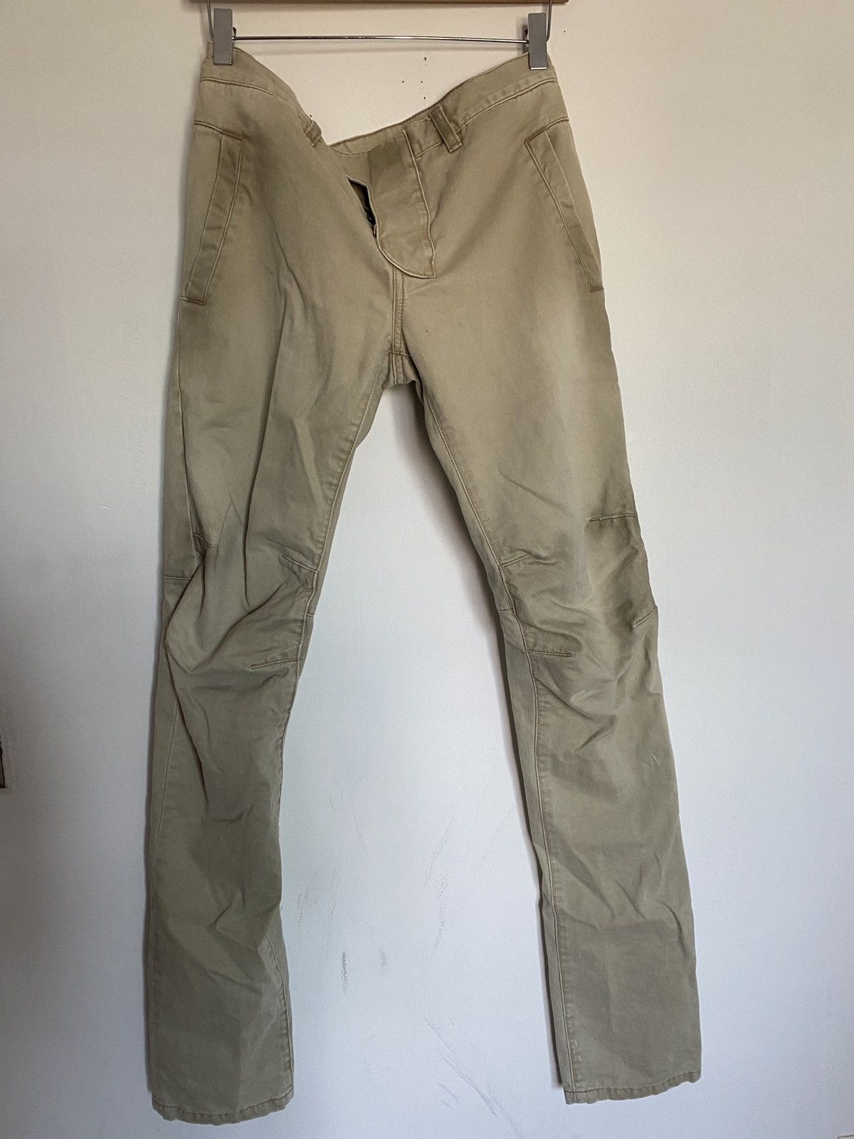 Balmain Dirt Wash 3D Khaki Chinos Decarnin Era Size US 30 / EU 46 - 7 Thumbnail