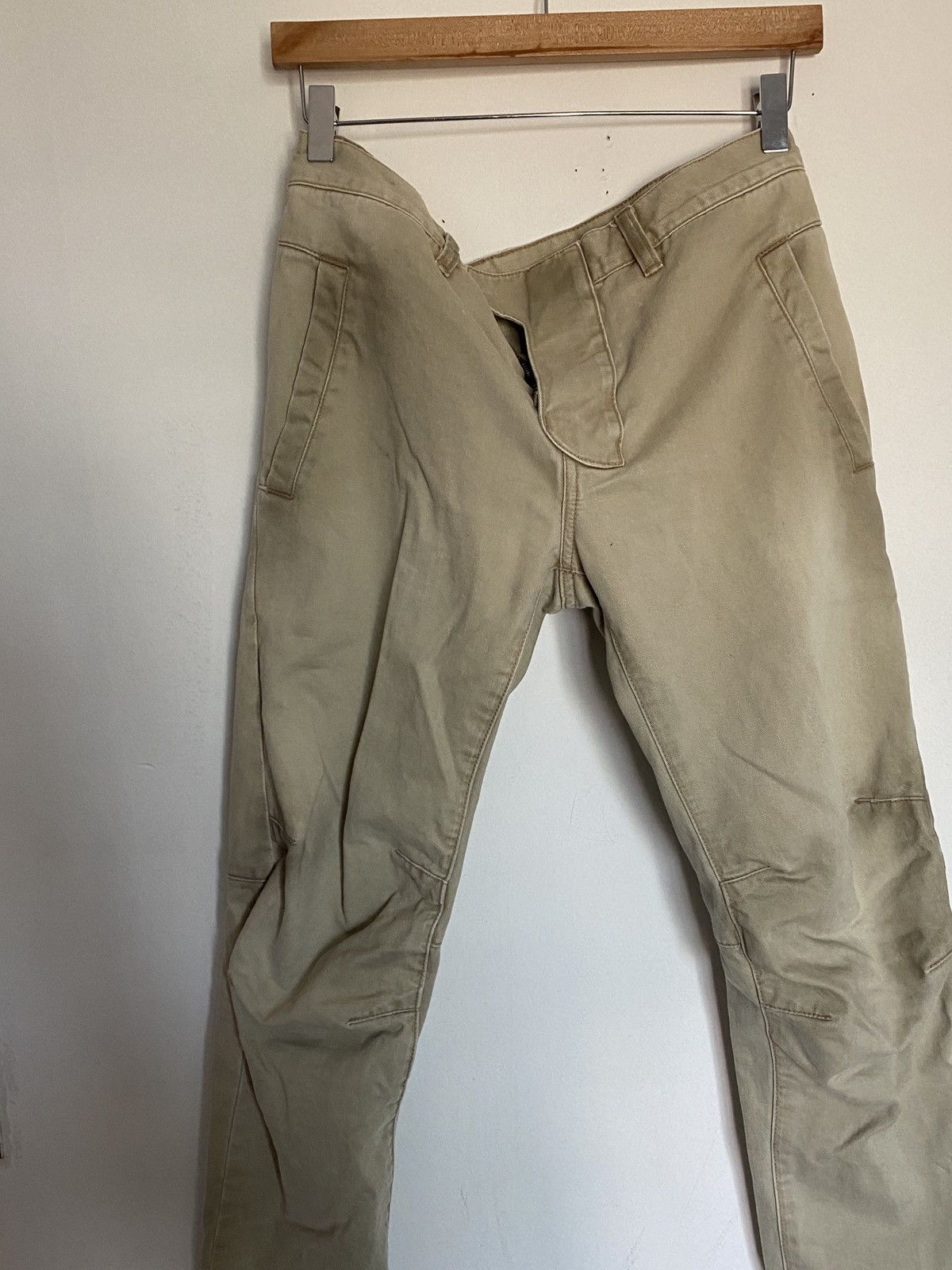 Balmain Dirt Wash 3D Khaki Chinos Decarnin Era Size US 30 / EU 46 - 11 Thumbnail