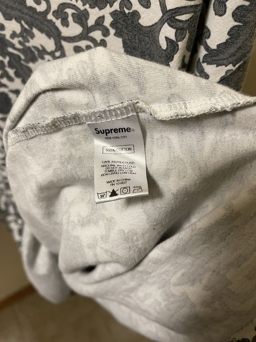 Supreme Supreme Damask L/S Top SS19 | Grailed