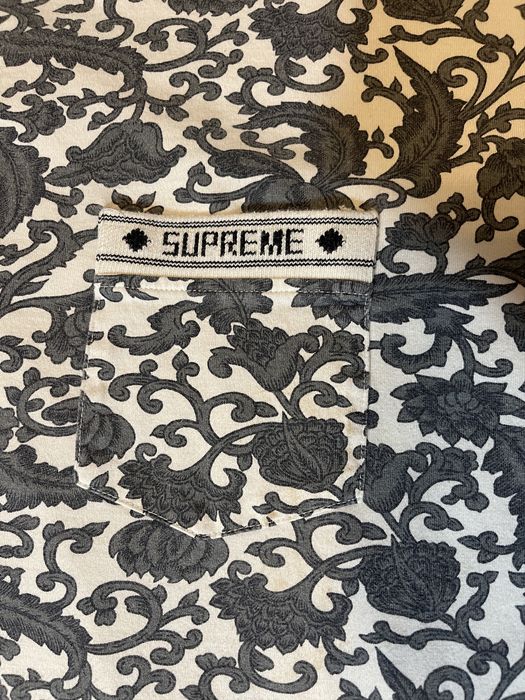 Supreme Supreme Damask L/S Top SS19 | Grailed