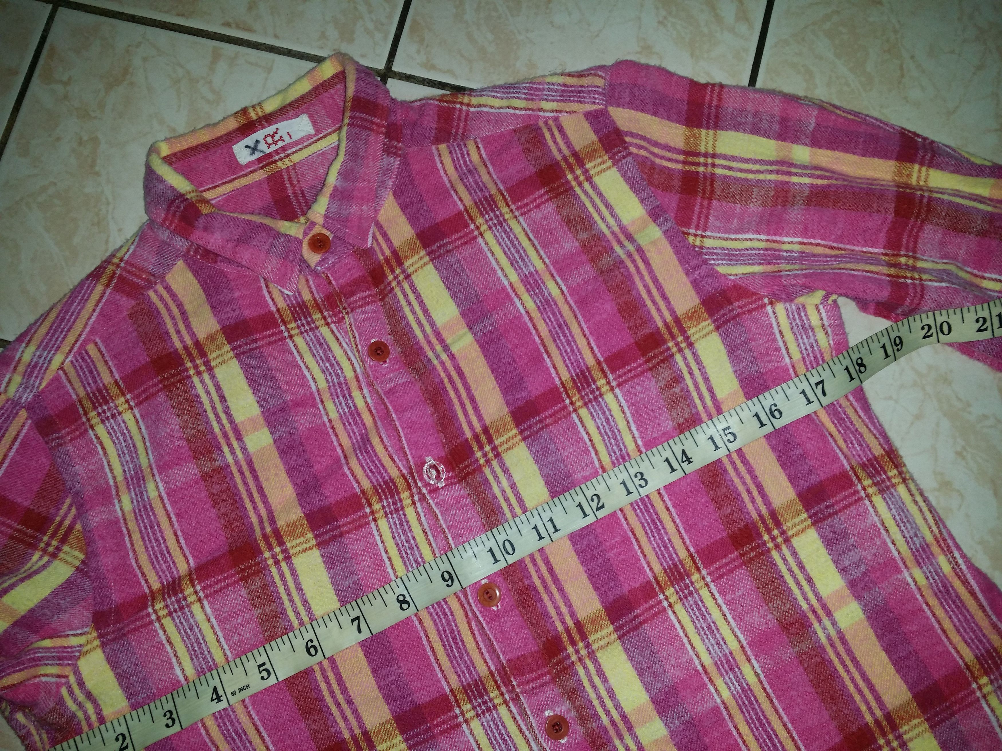 45rpm JAPANESE BRAND 45RPM STUDIO FLANNEL BUTTON UPS SHIRT Size US XS / EU 42 / 0 - 5 Thumbnail