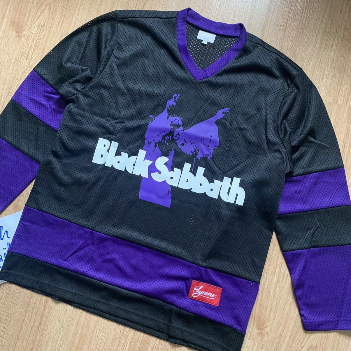 Black Sabbath × Supreme Supreme x Black Sabbath Team Hockey Jersey Size US L / EU 52-54 / 3 - 2 Thumbnail