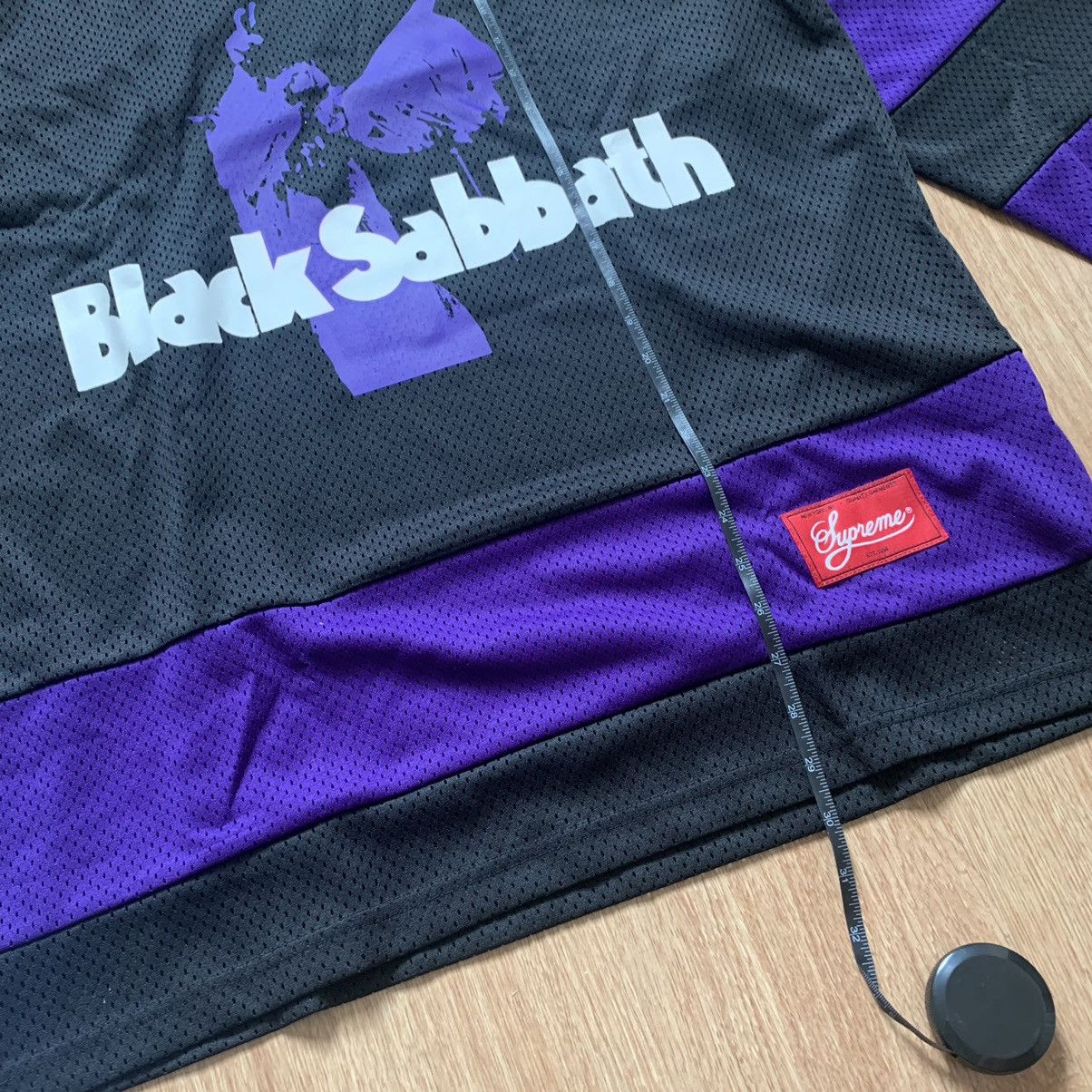 Black Sabbath × Supreme Supreme x Black Sabbath Team Hockey Jersey Size US L / EU 52-54 / 3 - 5 Thumbnail