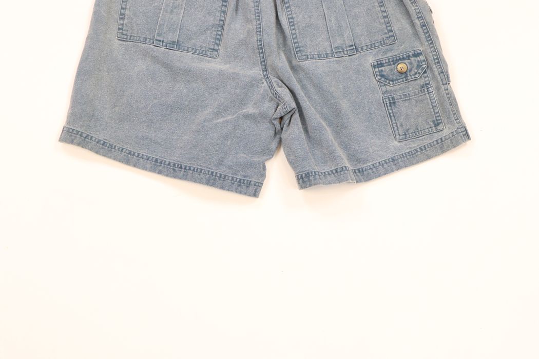 Vintage Vintage 90s Streetwear Stonewash Above Knee Cargo Shorts | Grailed