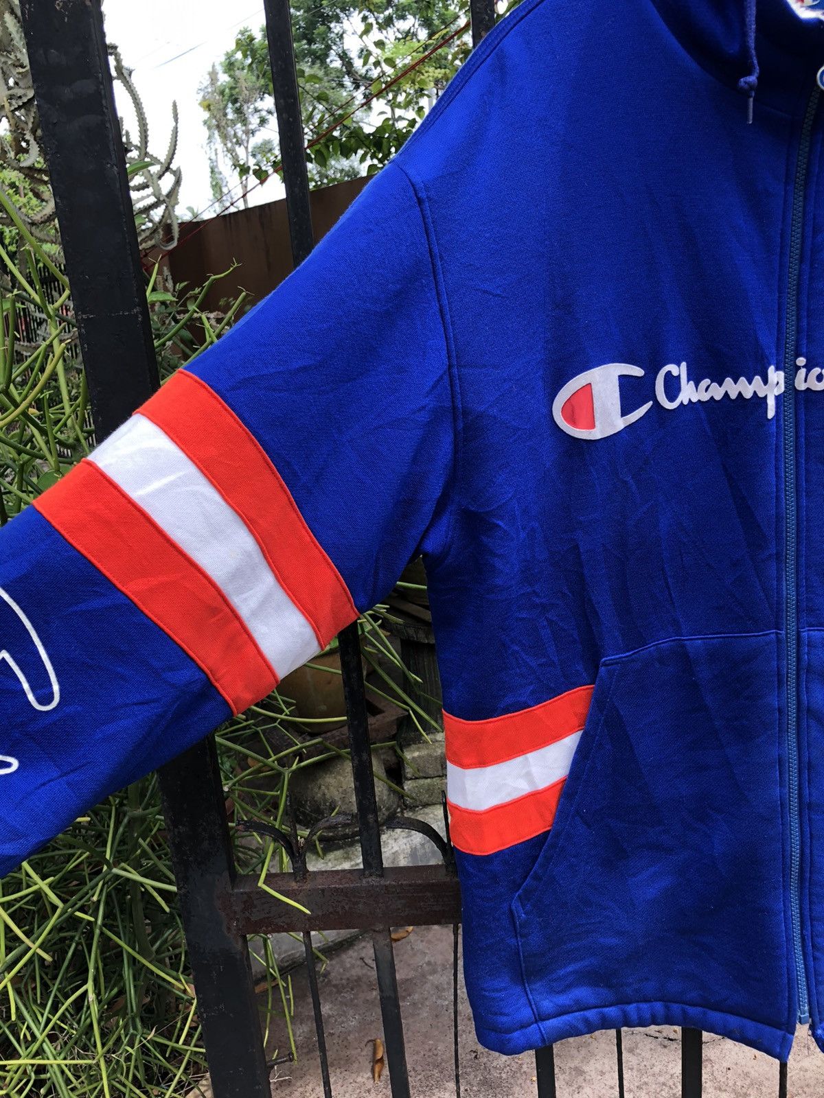 Champion × Vintage Vintage Champion Big Logo Hooded Sweater Size US L / EU 52-54 / 3 - 4 Thumbnail