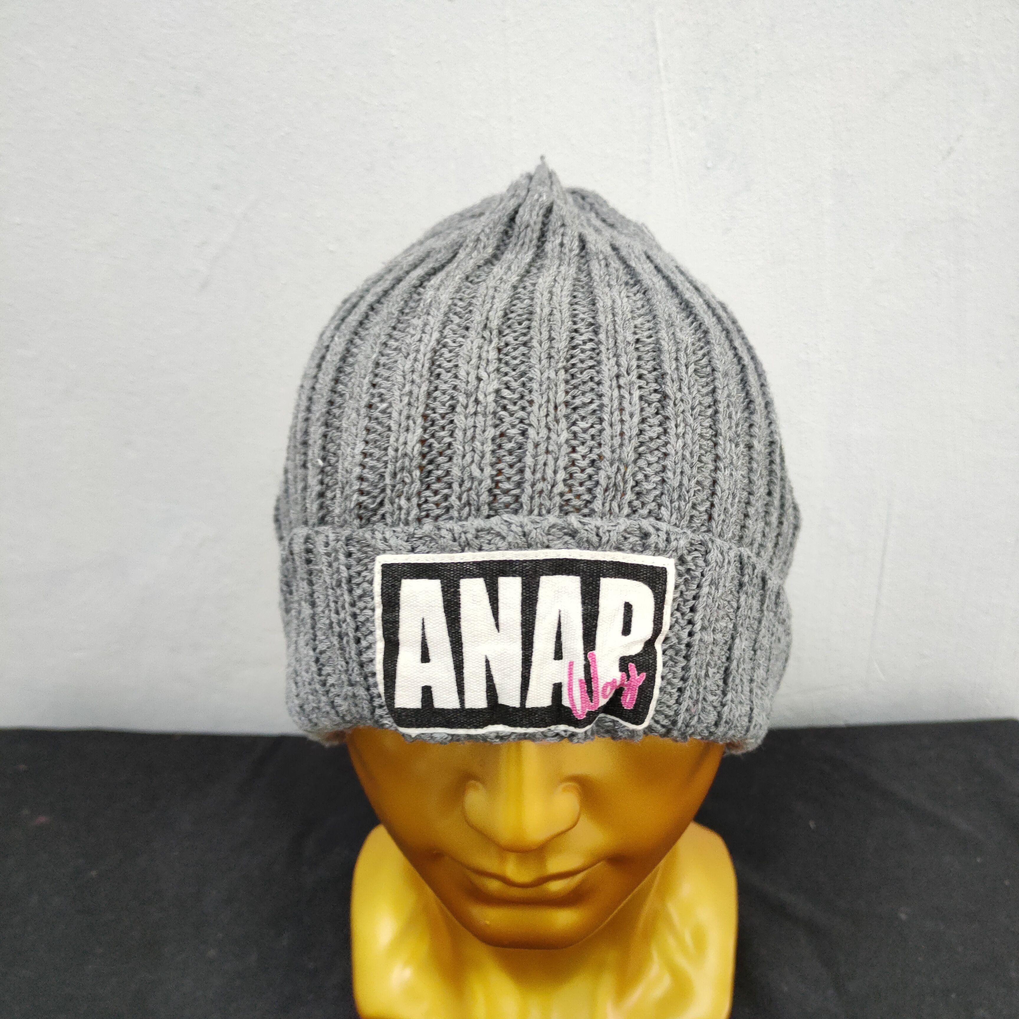 Black Label × Japanese Brand 💥 BESTOFFER 💥 ANAP WAY BEANIE HAT Size ONE SIZE - 1 Thumbnail