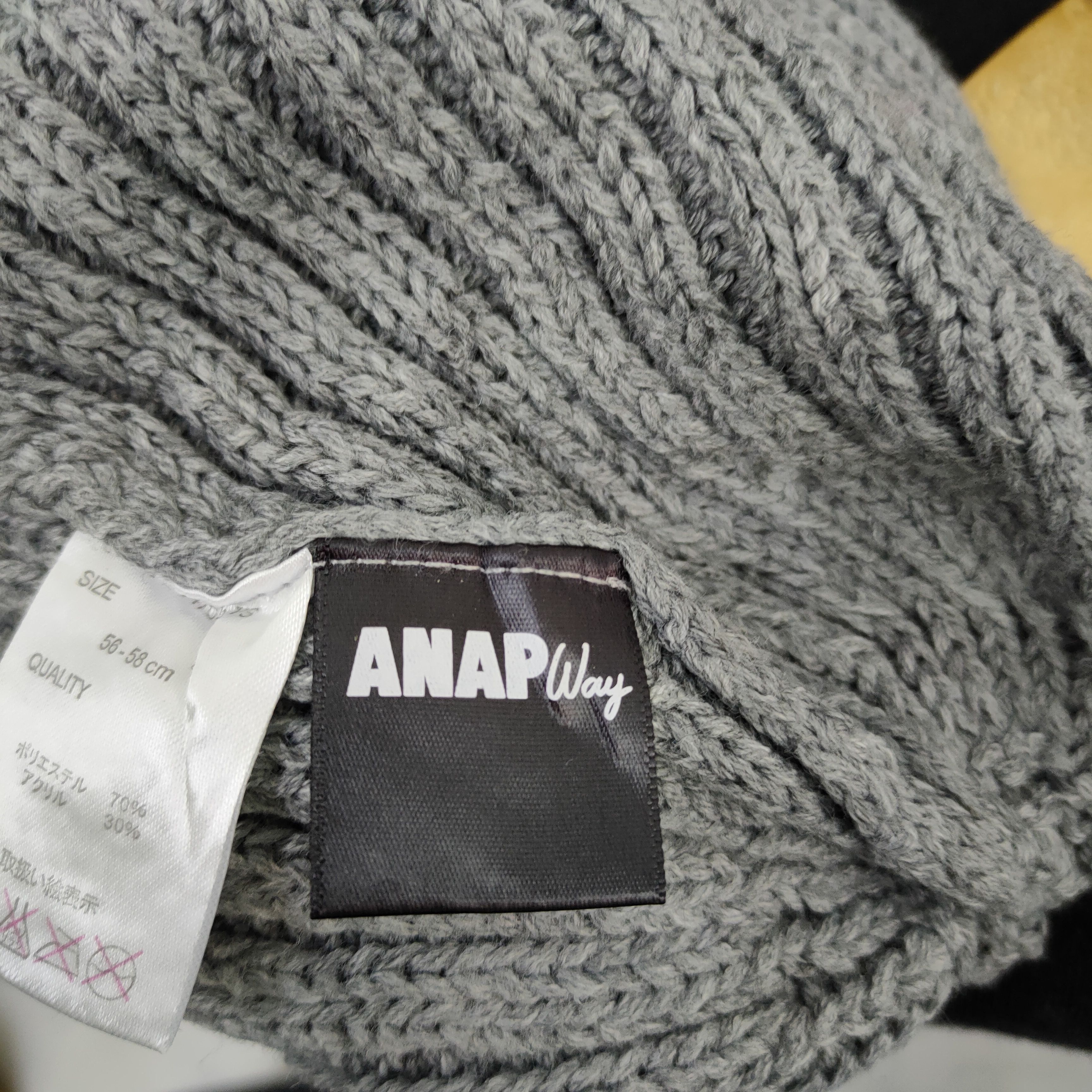 Black Label × Japanese Brand 💥 BESTOFFER 💥 ANAP WAY BEANIE HAT Size ONE SIZE - 5 Thumbnail