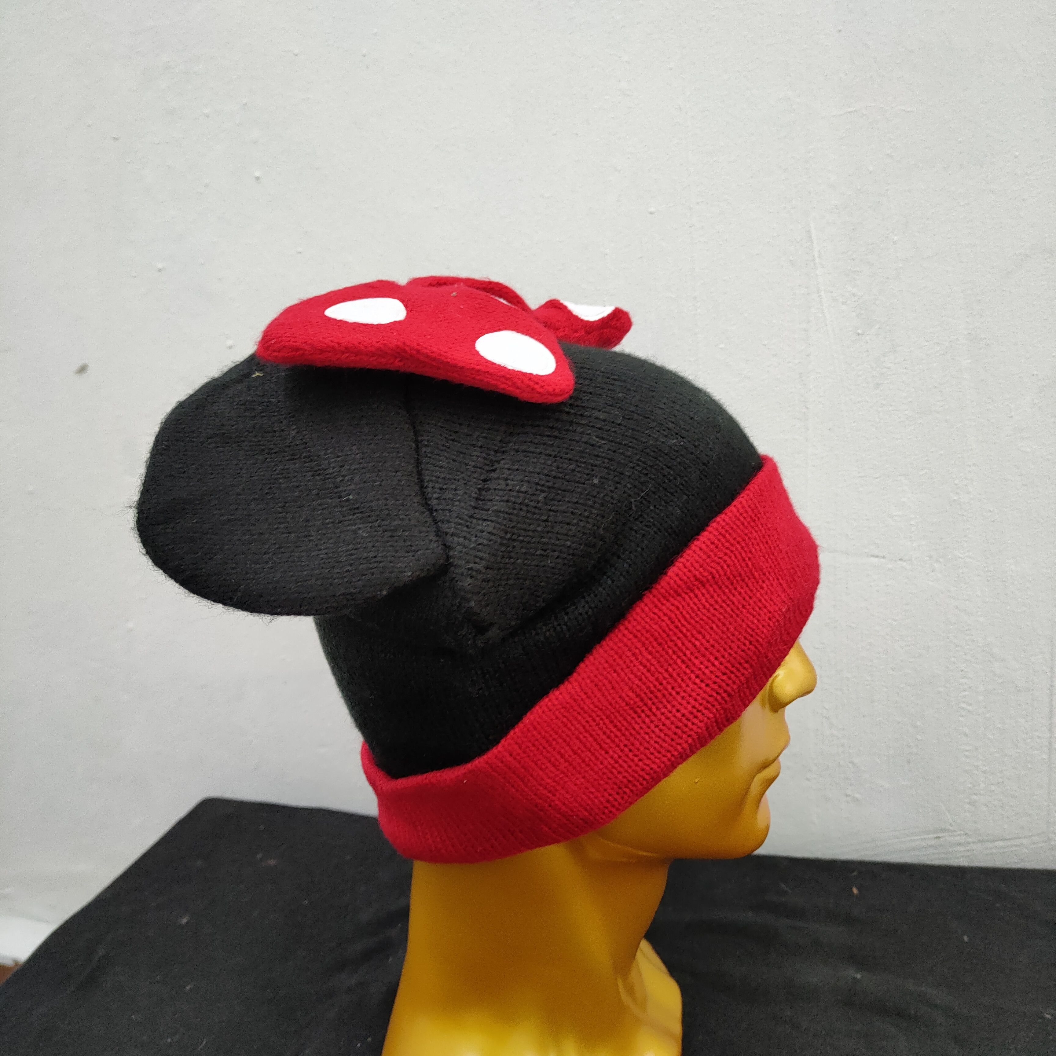 Cartoon Network × Disney × Mickey Mouse BESTOFFER 💥 MICKEY MOUSE BEANIE HAT LIKE COMME DES GARCONS Size ONE SIZE - 3 Thumbnail