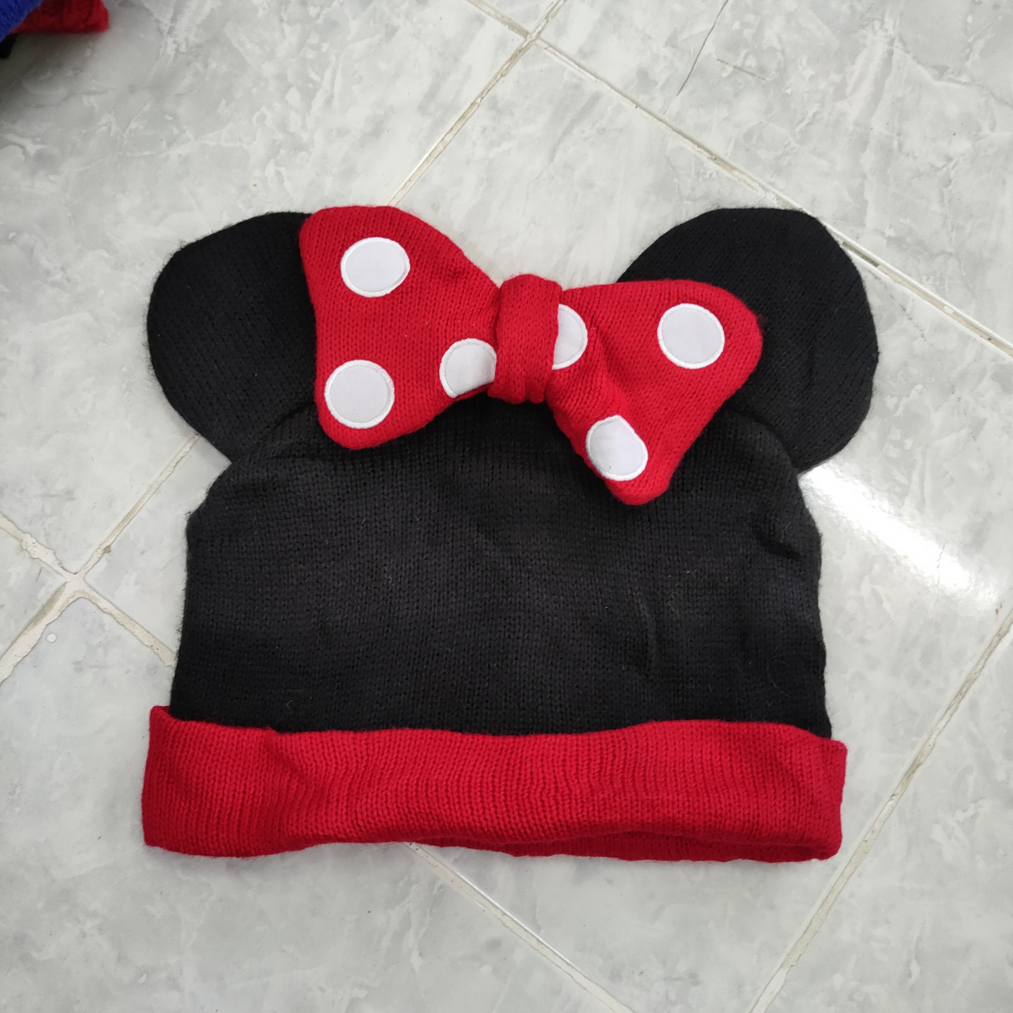 Cartoon Network × Disney × Mickey Mouse BESTOFFER 💥 MICKEY MOUSE BEANIE HAT LIKE COMME DES GARCONS Size ONE SIZE - 4 Thumbnail