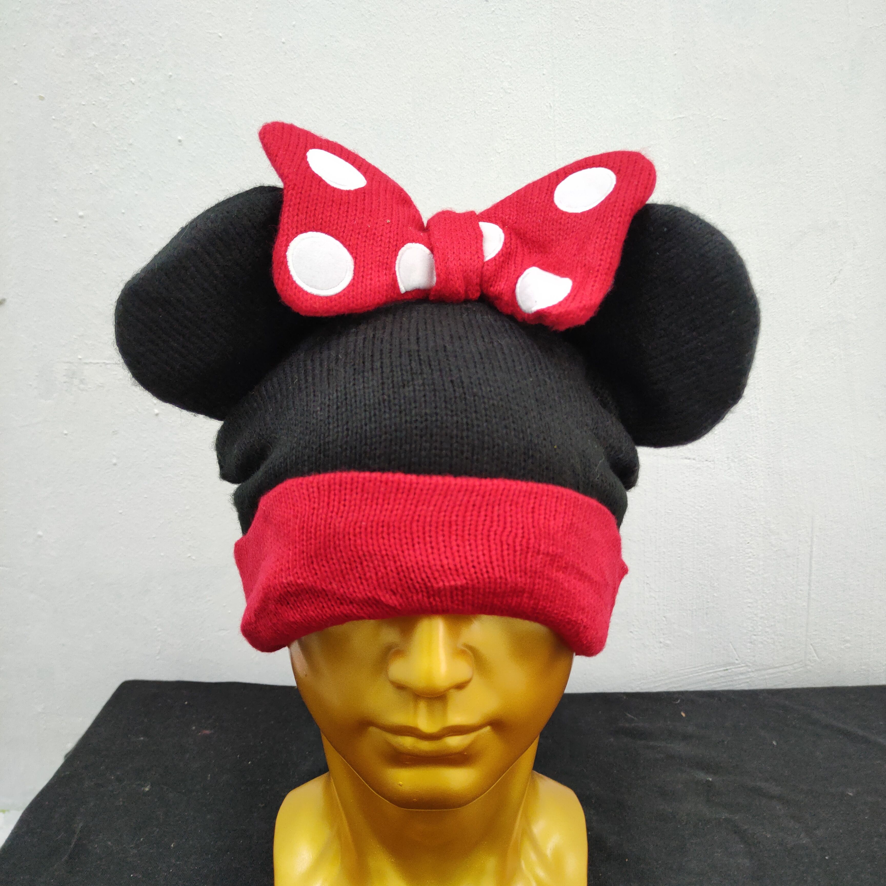 Cartoon Network × Disney × Mickey Mouse BESTOFFER 💥 MICKEY MOUSE BEANIE HAT LIKE COMME DES GARCONS Size ONE SIZE - 1 Thumbnail