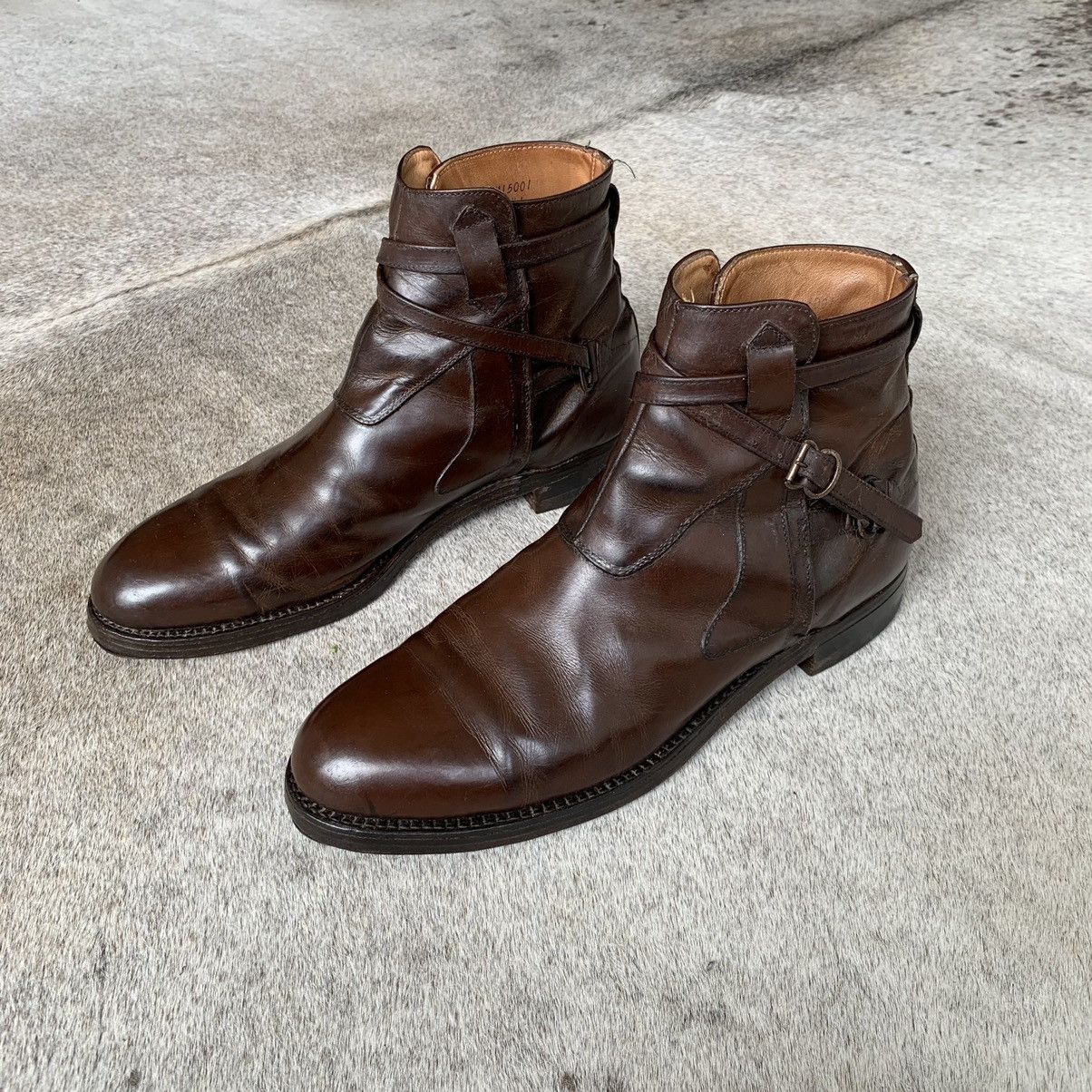 Frye Vintage Rare 60s 70s Frye Brown Leather Ankle Boots Jodphur | Grailed