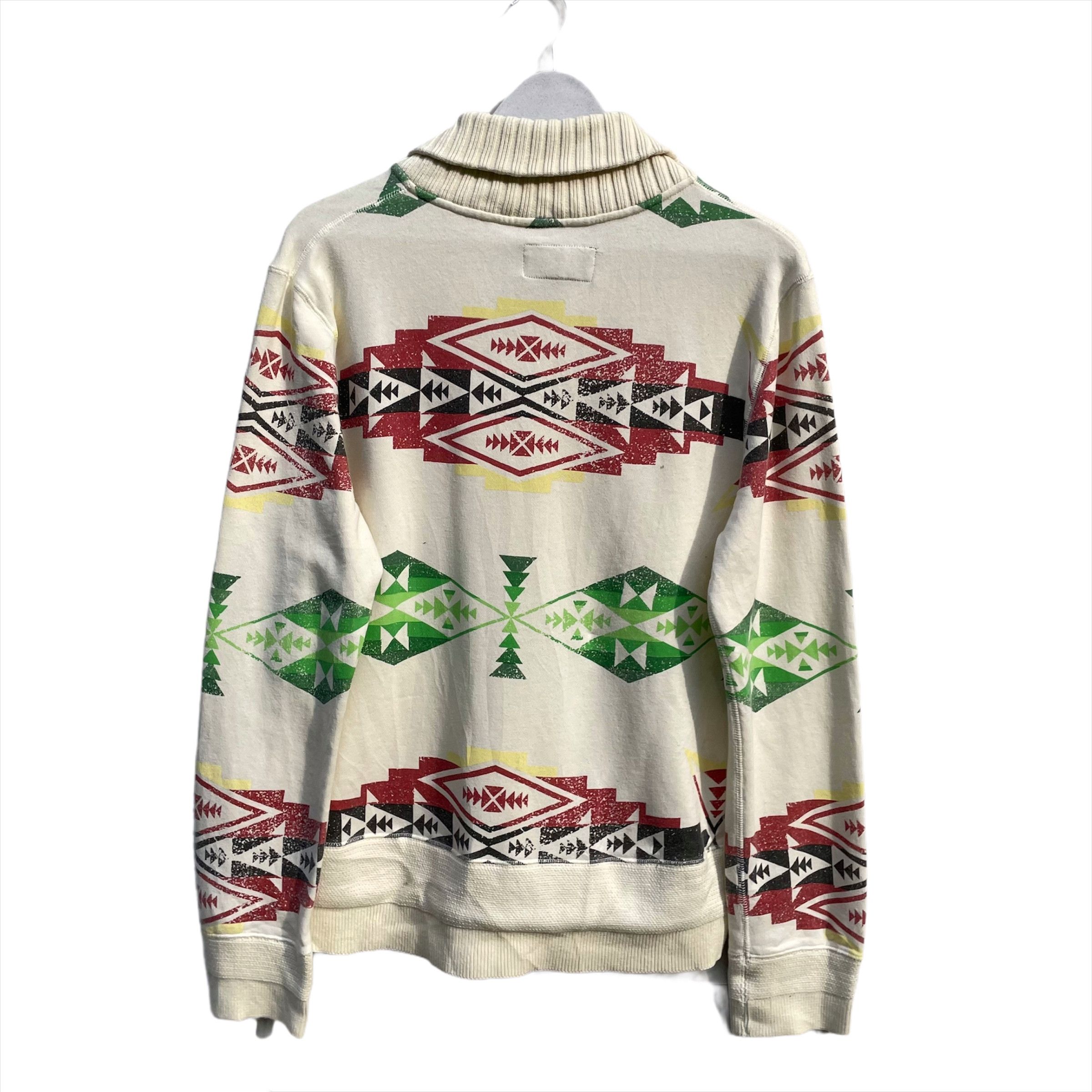 Indian Motorcycle × Toyo Enterprises 💥INDIAN MOTORCYCLE NAVAJO NATIVE ART PULLOVER Size US M / EU 48-50 / 2 - 5 Thumbnail
