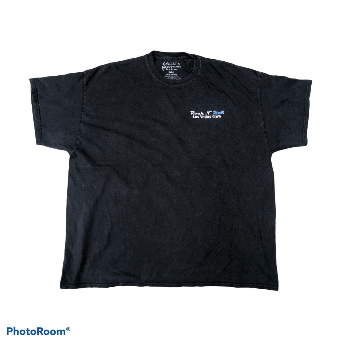 Rock N roll Las Vegas crew Counts KUSTOMS Tee six 3xl