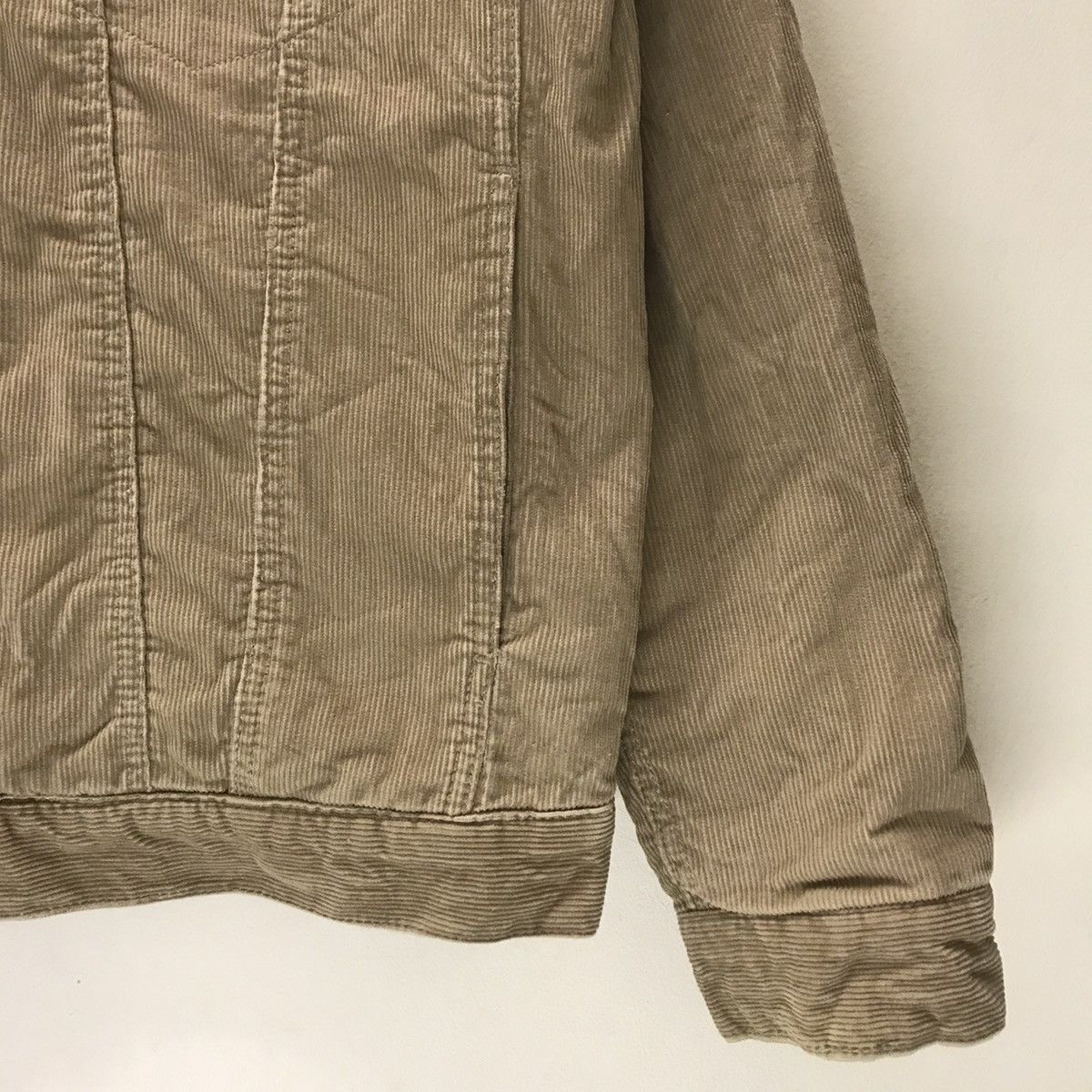 Levi's Vintage Levis Quilted Corduroy Trucker Jacket Size US L / EU 52-54 / 3 - 5 Thumbnail