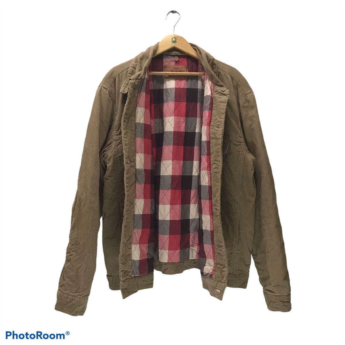 Levi's Vintage Levis Quilted Corduroy Trucker Jacket Size US L / EU 52-54 / 3 - 1 Thumbnail