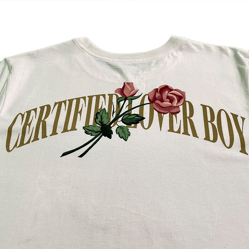 Drake × Nike Certified Lover Boy CLB Rose Tee White SMALL Size US S / EU 44-46 / 1 - 2 Thumbnail