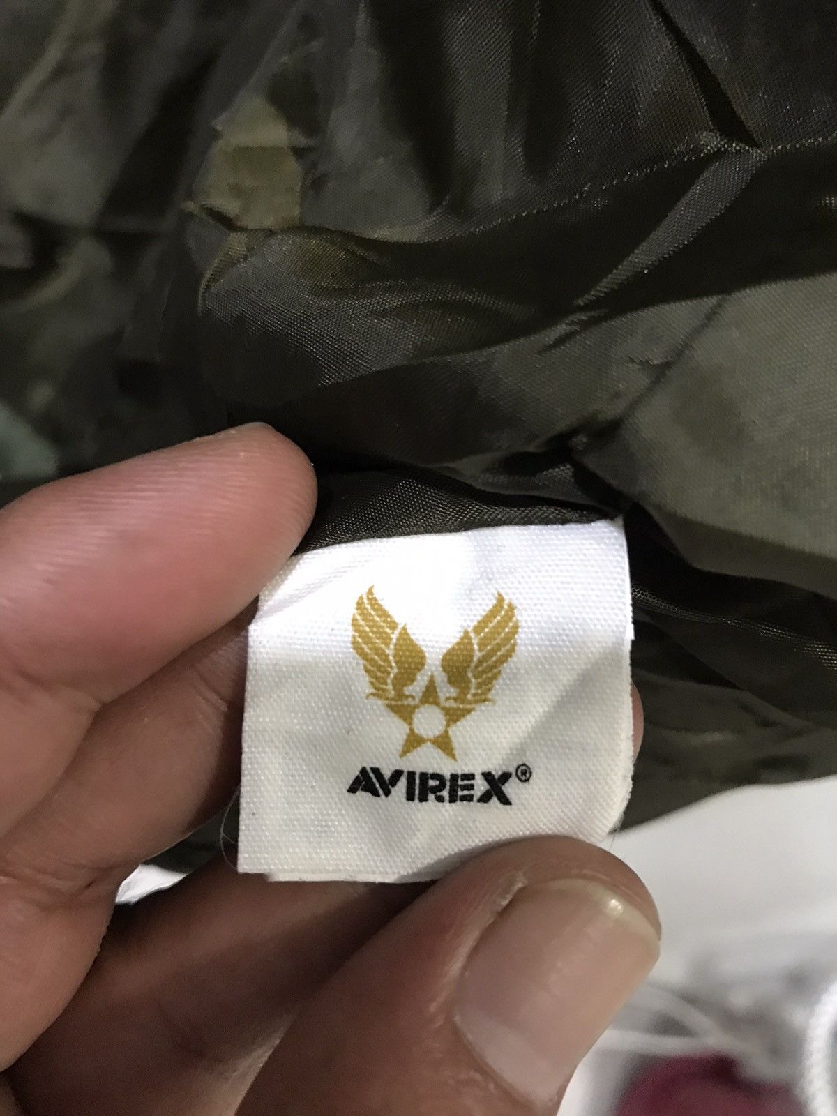 Avirex AVIREX Quilted Light Nylon Mikitary Jacket Size US L / EU 52-54 / 3 - 10 Thumbnail