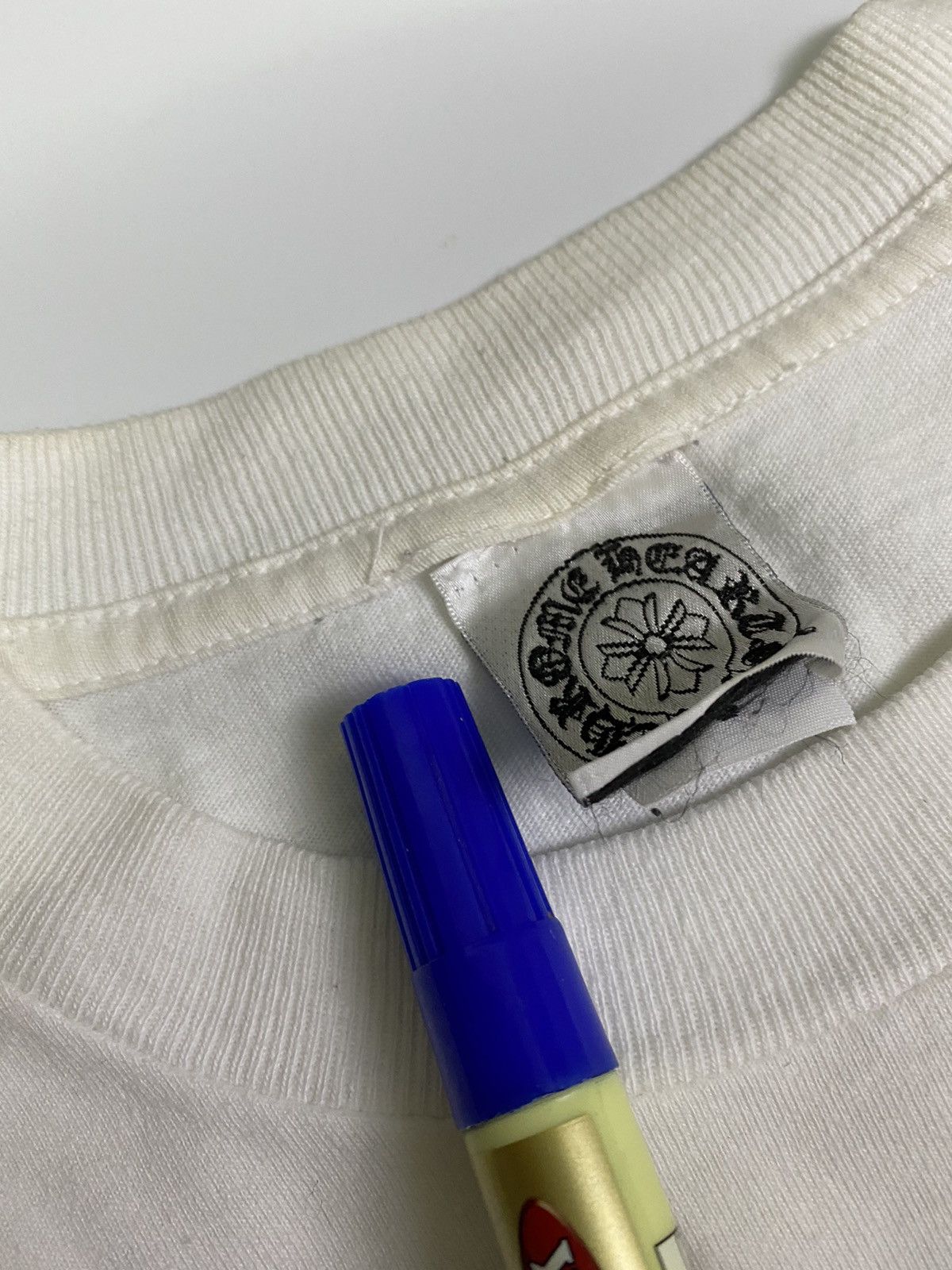 Chrome Hearts Vintage Chrome Hearts New York pocket Tee Size US S / EU 44-46 / 1 - 5 Thumbnail