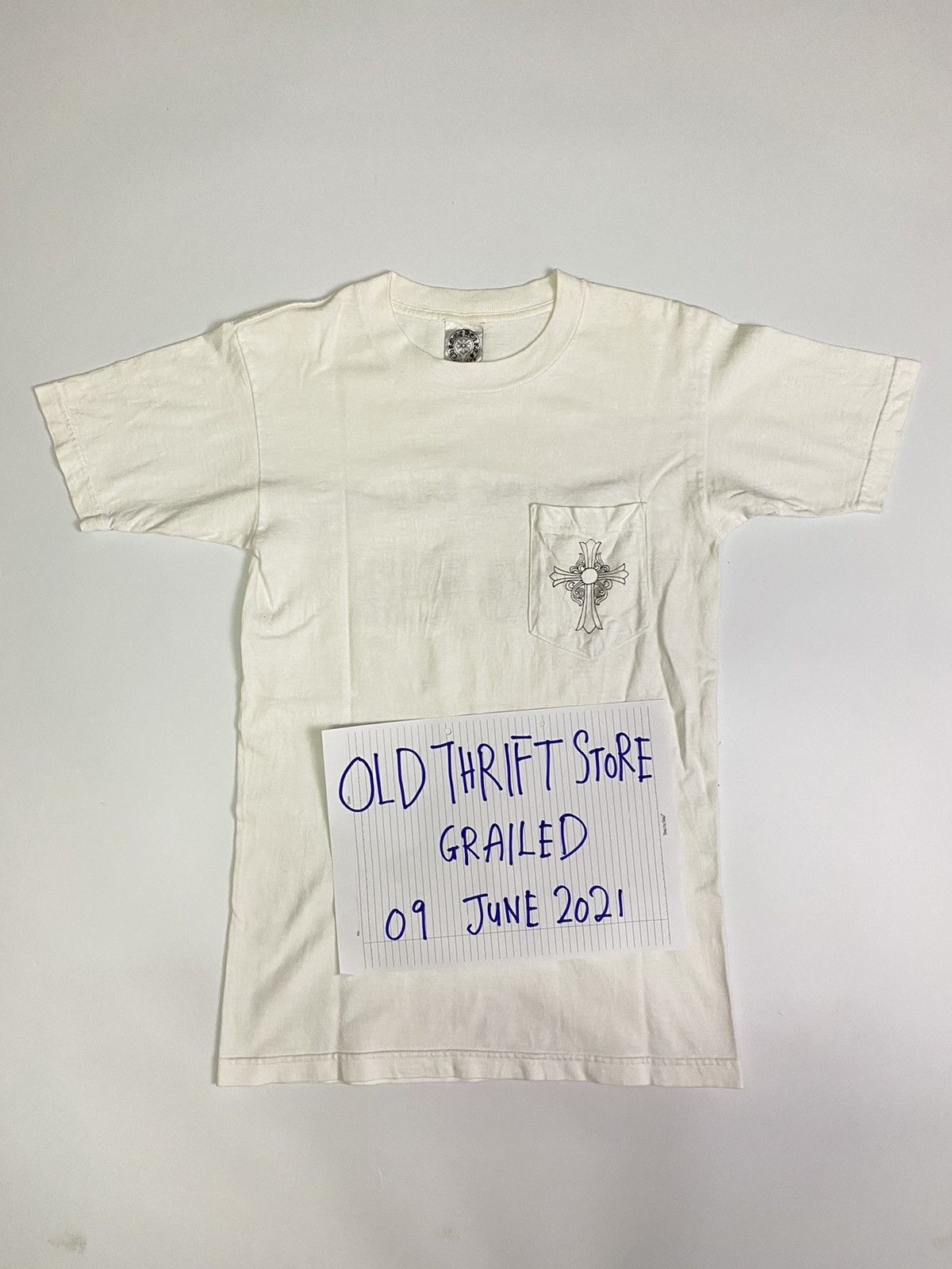 Chrome Hearts Vintage Chrome Hearts New York pocket Tee Size US S / EU 44-46 / 1 - 10 Thumbnail
