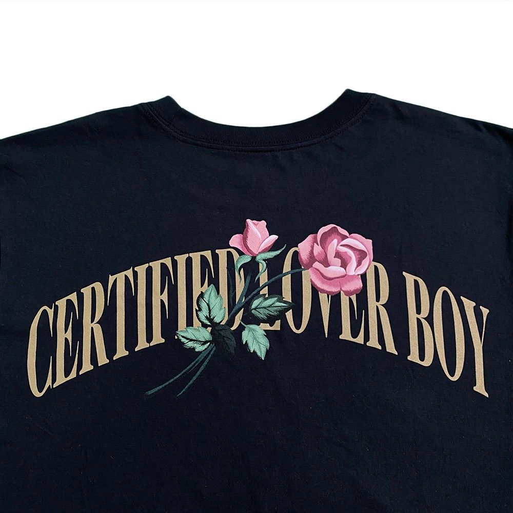 Drake × Nike Certified Lover Boy CLB Rose Tee Black SMALL Size US S / EU 44-46 / 1 - 2 Thumbnail