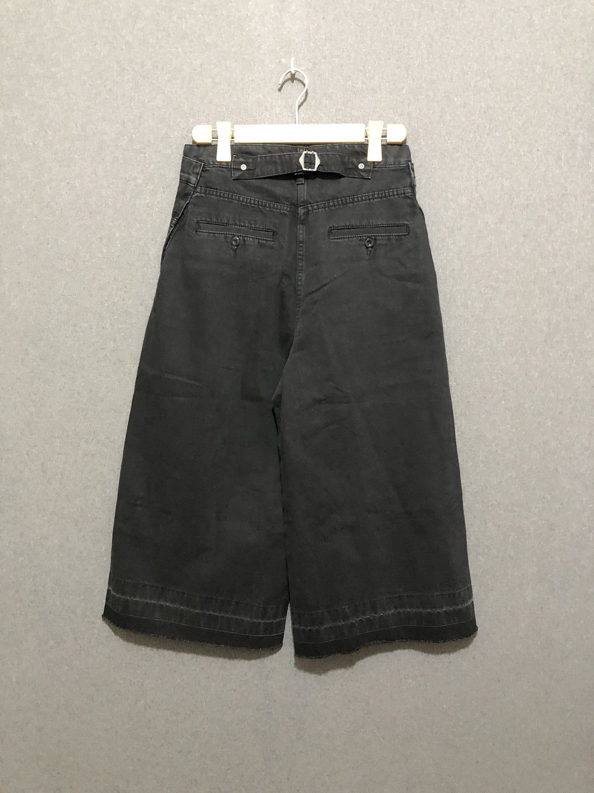 Sacai Rare! Sacai Luck- Wide Leg Denim pants Size US 30 / EU 46 - 7 Thumbnail