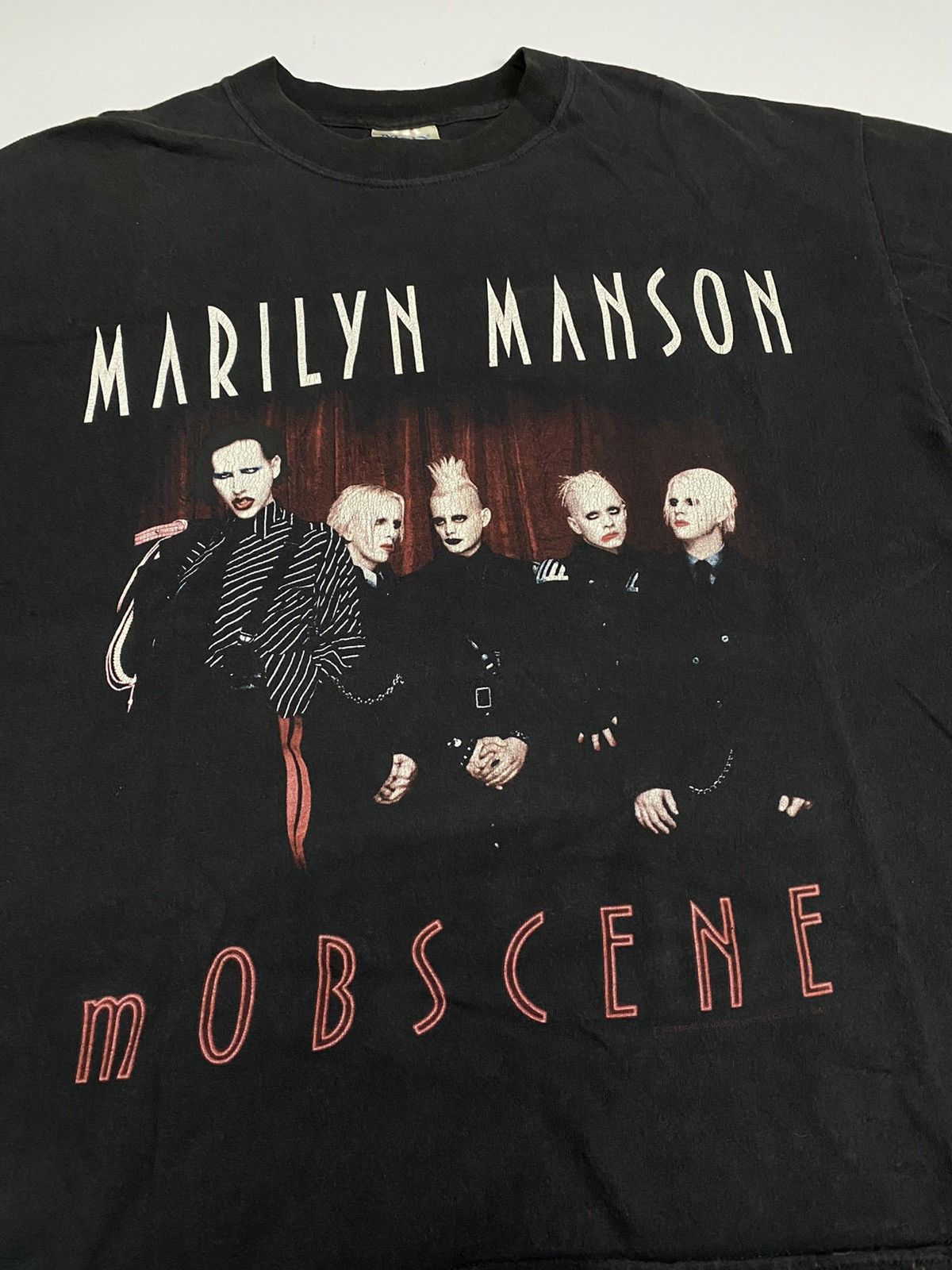 Band Tees × Vintage Vintage Marilyn Manson Monscene Tee Size US L / EU 52-54 / 3 - 6 Thumbnail