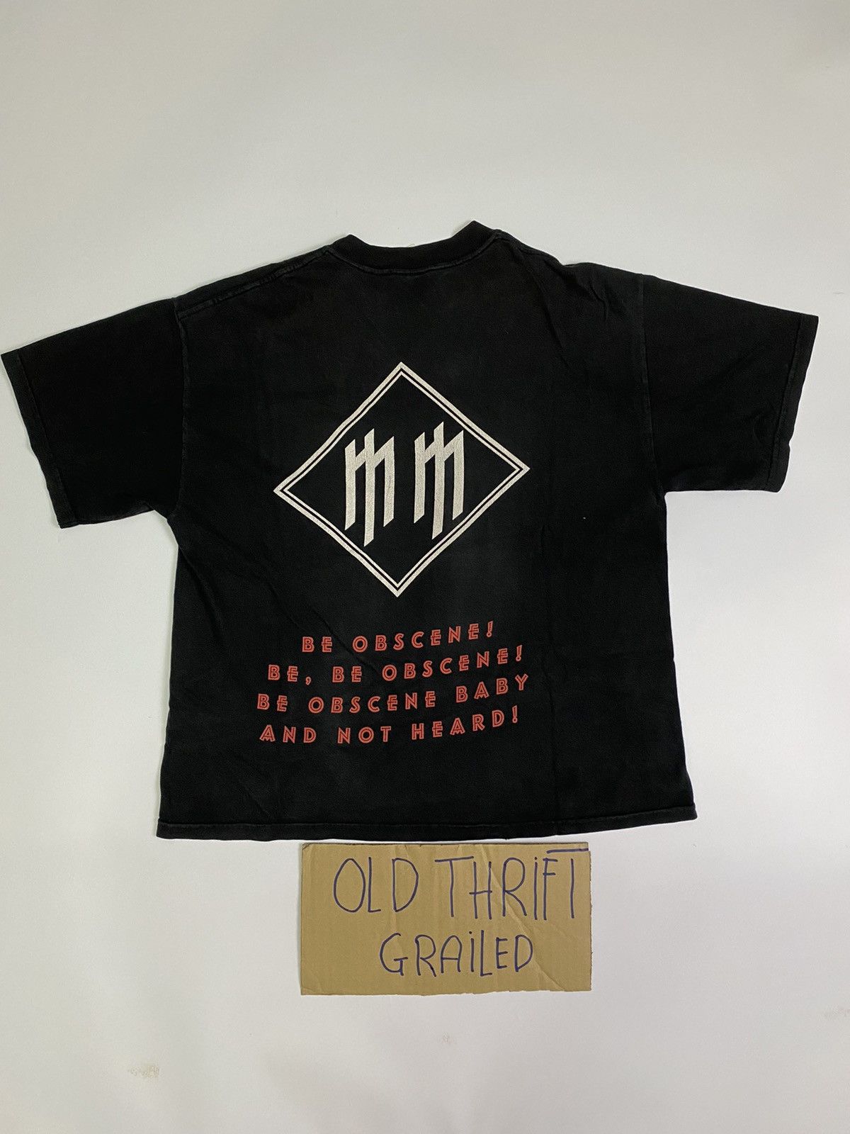 Band Tees × Vintage Vintage Marilyn Manson Monscene Tee Size US L / EU 52-54 / 3 - 2 Thumbnail