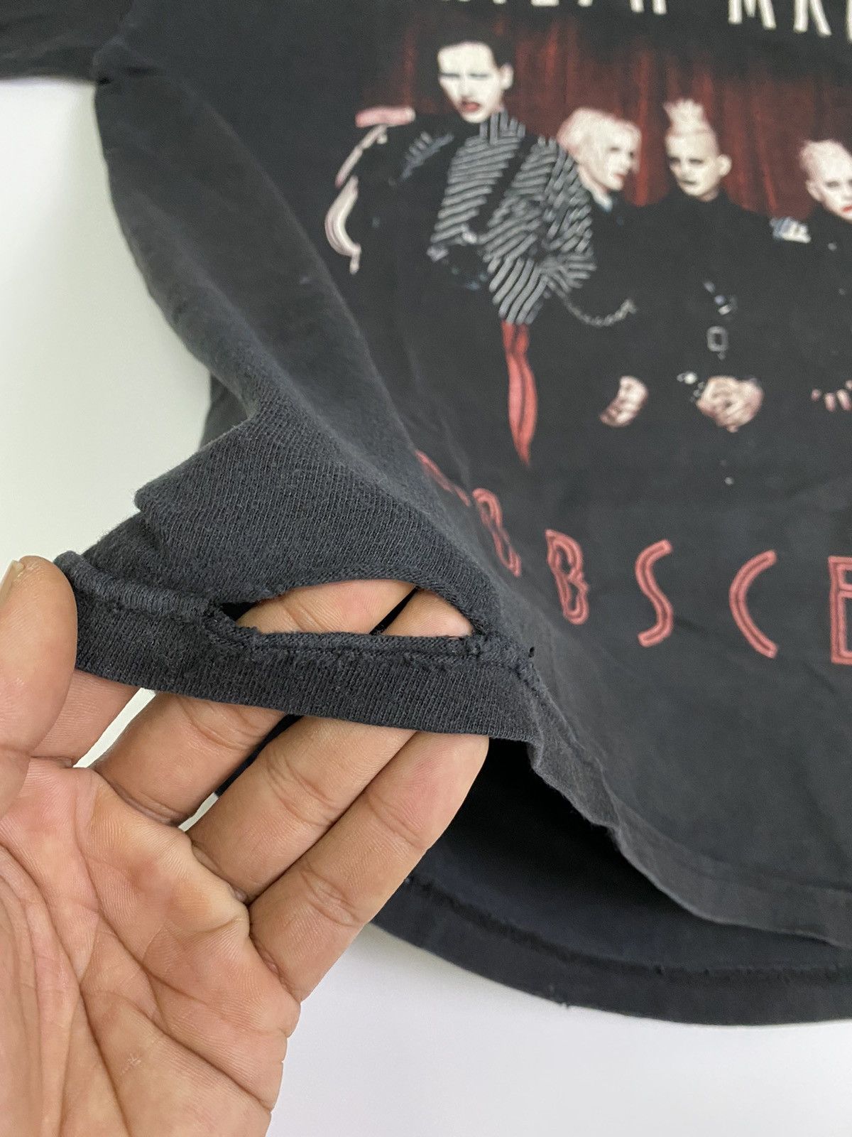 Band Tees × Vintage Vintage Marilyn Manson Monscene Tee Size US L / EU 52-54 / 3 - 5 Thumbnail