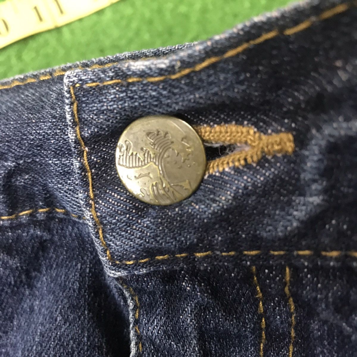 Vintage Japanese Brand Buden Denim Dragon Painted Jeans Size US 32 / EU 48 - 21 Thumbnail
