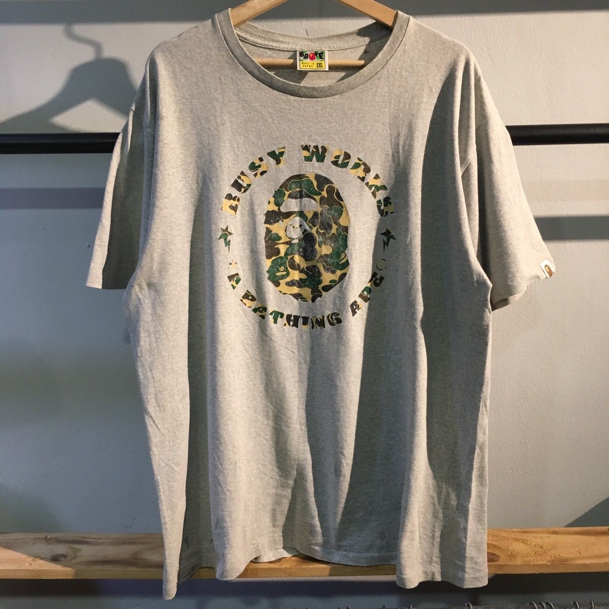 Bape Busy Works Camo Tee