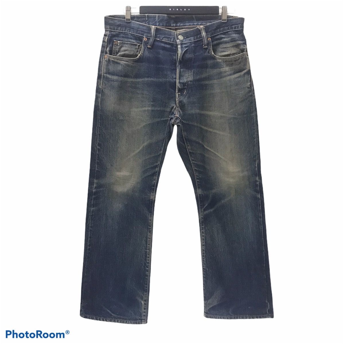 Blue Blue Japan Blue Blue Japan Mudwash Denim Selvedge Jeans Distressed Size US 34 / EU 50 - 1 Thumbnail