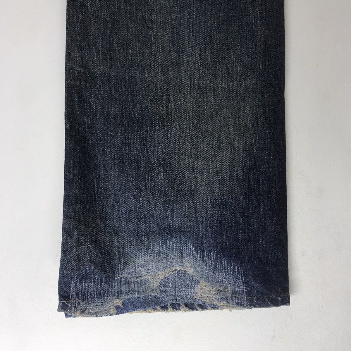 Blue Blue Japan Blue Blue Japan Mudwash Denim Selvedge Jeans Distressed Size US 34 / EU 50 - 17 Thumbnail