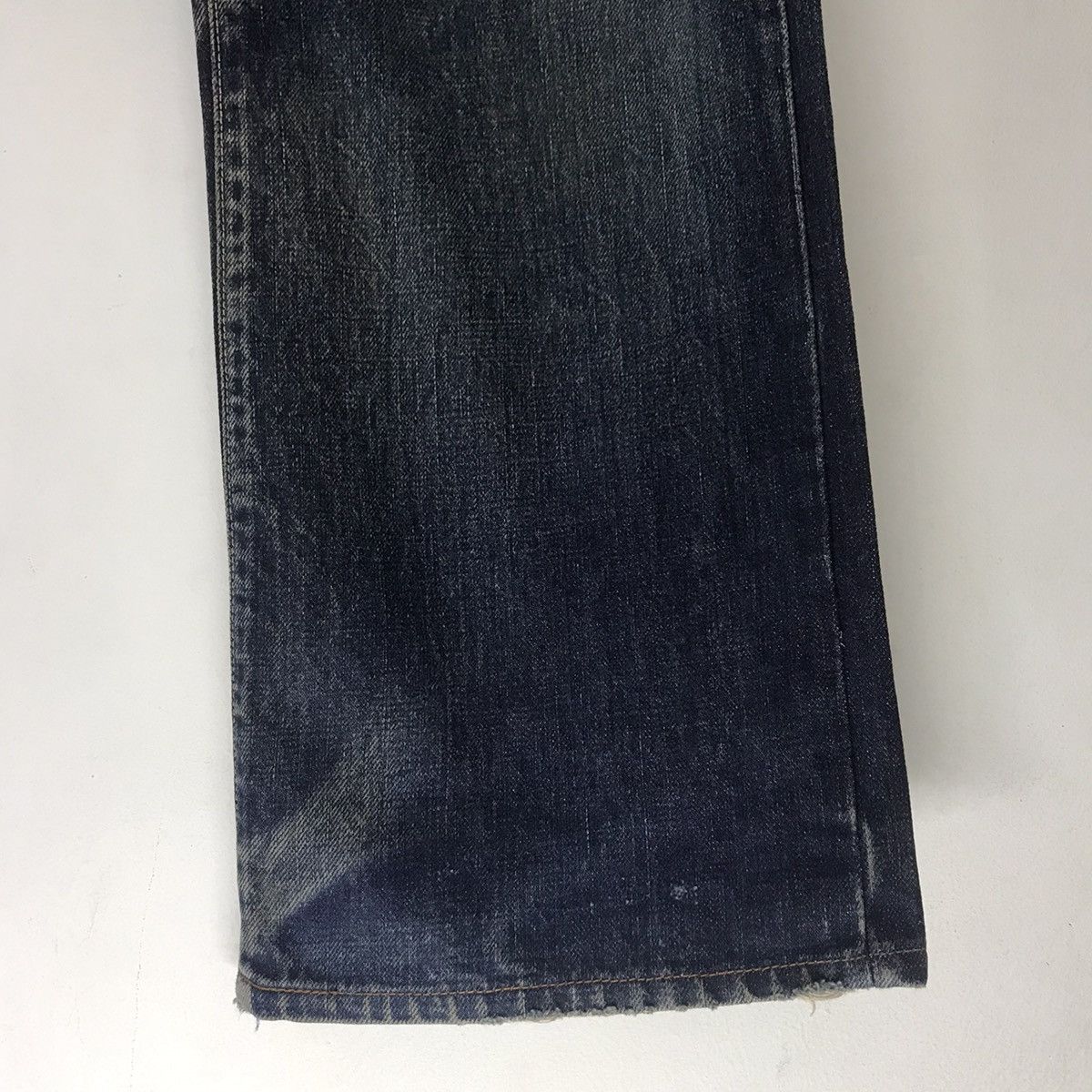 Blue Blue Japan Blue Blue Japan Mudwash Denim Selvedge Jeans Distressed Size US 34 / EU 50 - 9 Thumbnail
