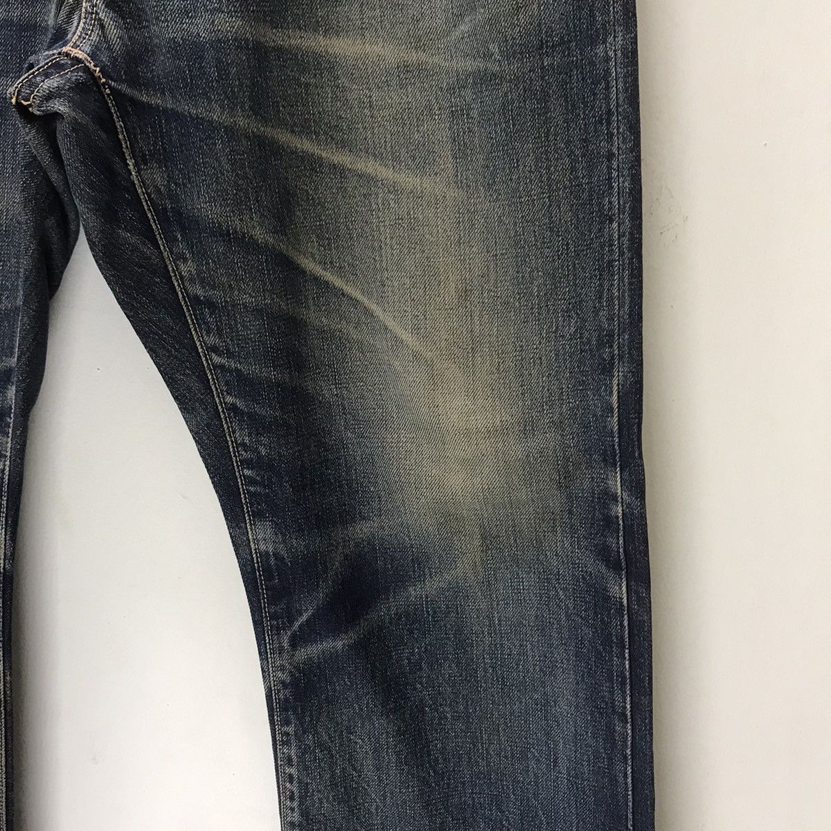 Blue Blue Japan Blue Blue Japan Mudwash Denim Selvedge Jeans Distressed Size US 34 / EU 50 - 7 Thumbnail
