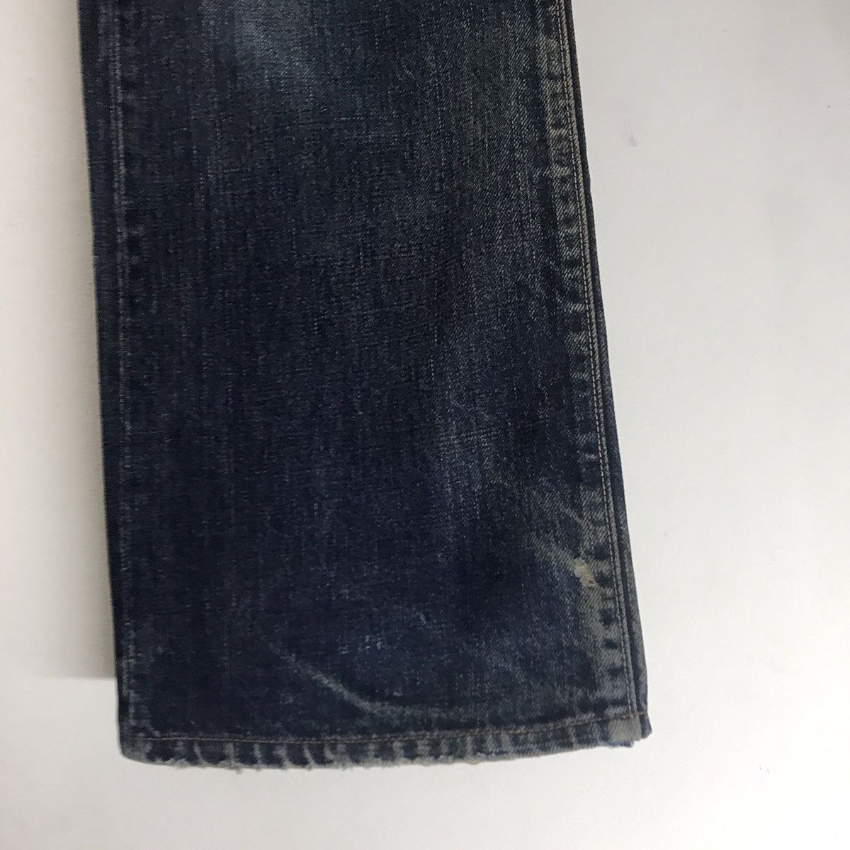 Blue Blue Japan Blue Blue Japan Mudwash Denim Selvedge Jeans Distressed Size US 34 / EU 50 - 8 Thumbnail