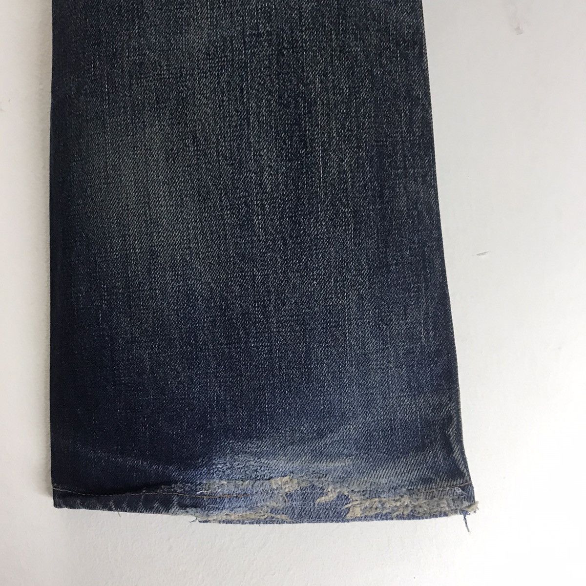 Blue Blue Japan Blue Blue Japan Mudwash Denim Selvedge Jeans Distressed Size US 34 / EU 50 - 16 Thumbnail