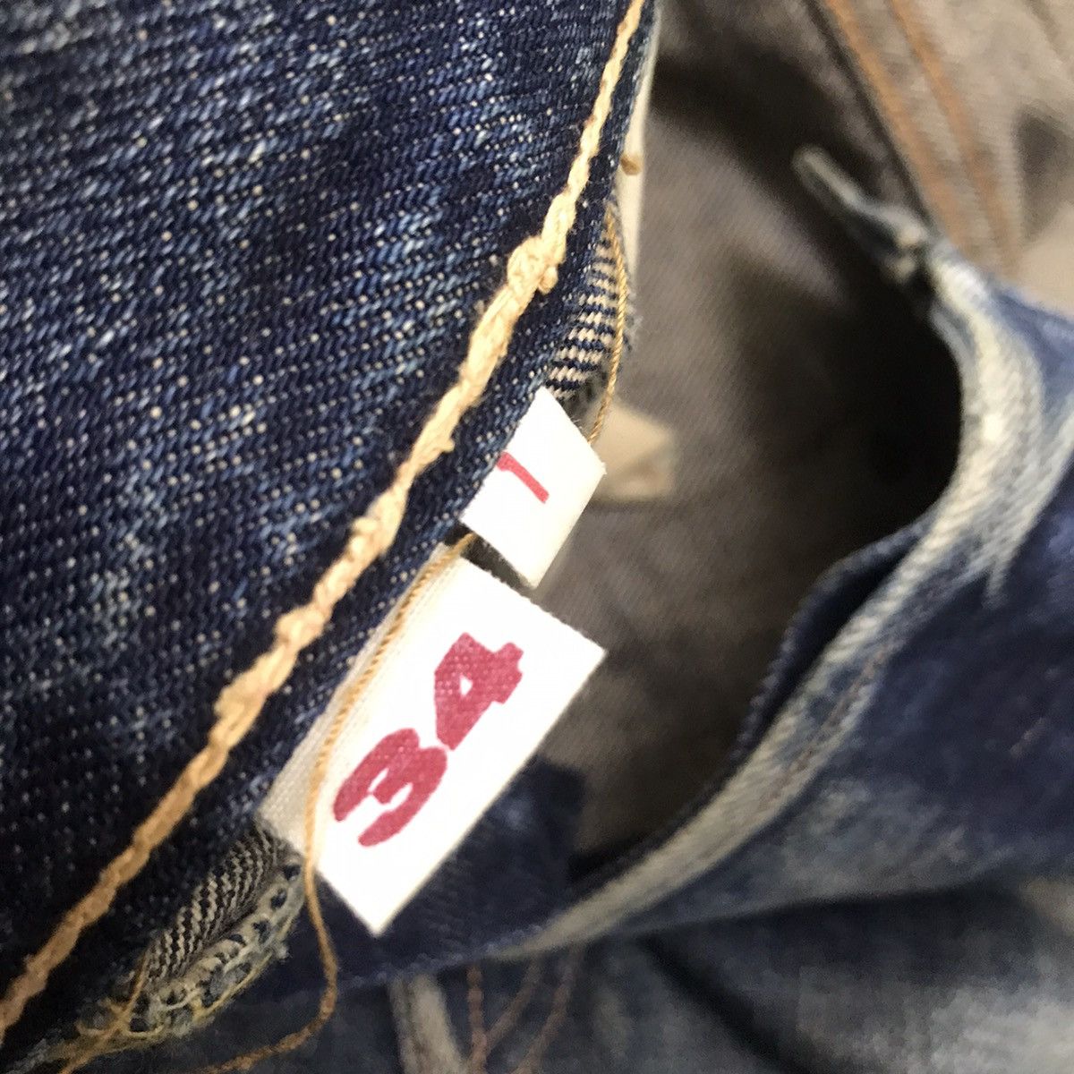Blue Blue Japan Blue Blue Japan Mudwash Denim Selvedge Jeans Distressed Size US 34 / EU 50 - 20 Thumbnail
