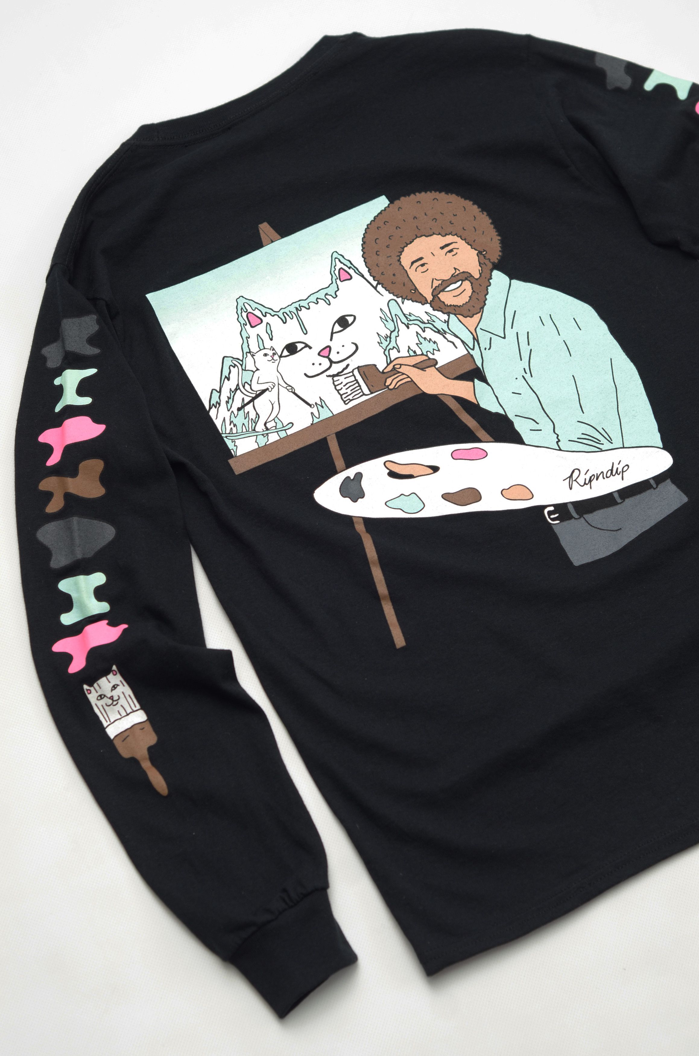 Bob ross rip n dip online hoodie