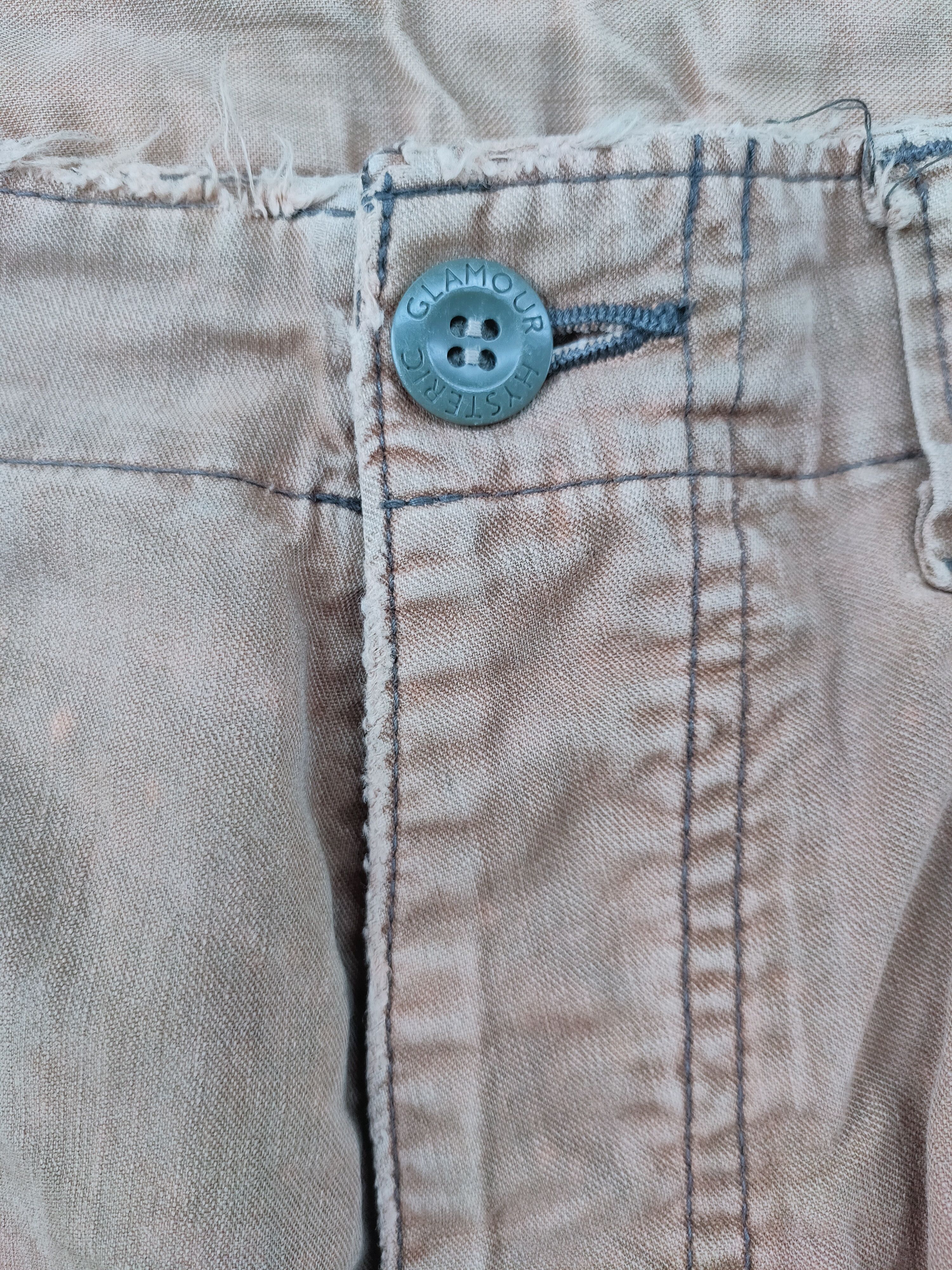 Hysteric Glamour Vintage HYSTERIC GLAMOUR workers homeless pants Size US 31 - 5 Thumbnail