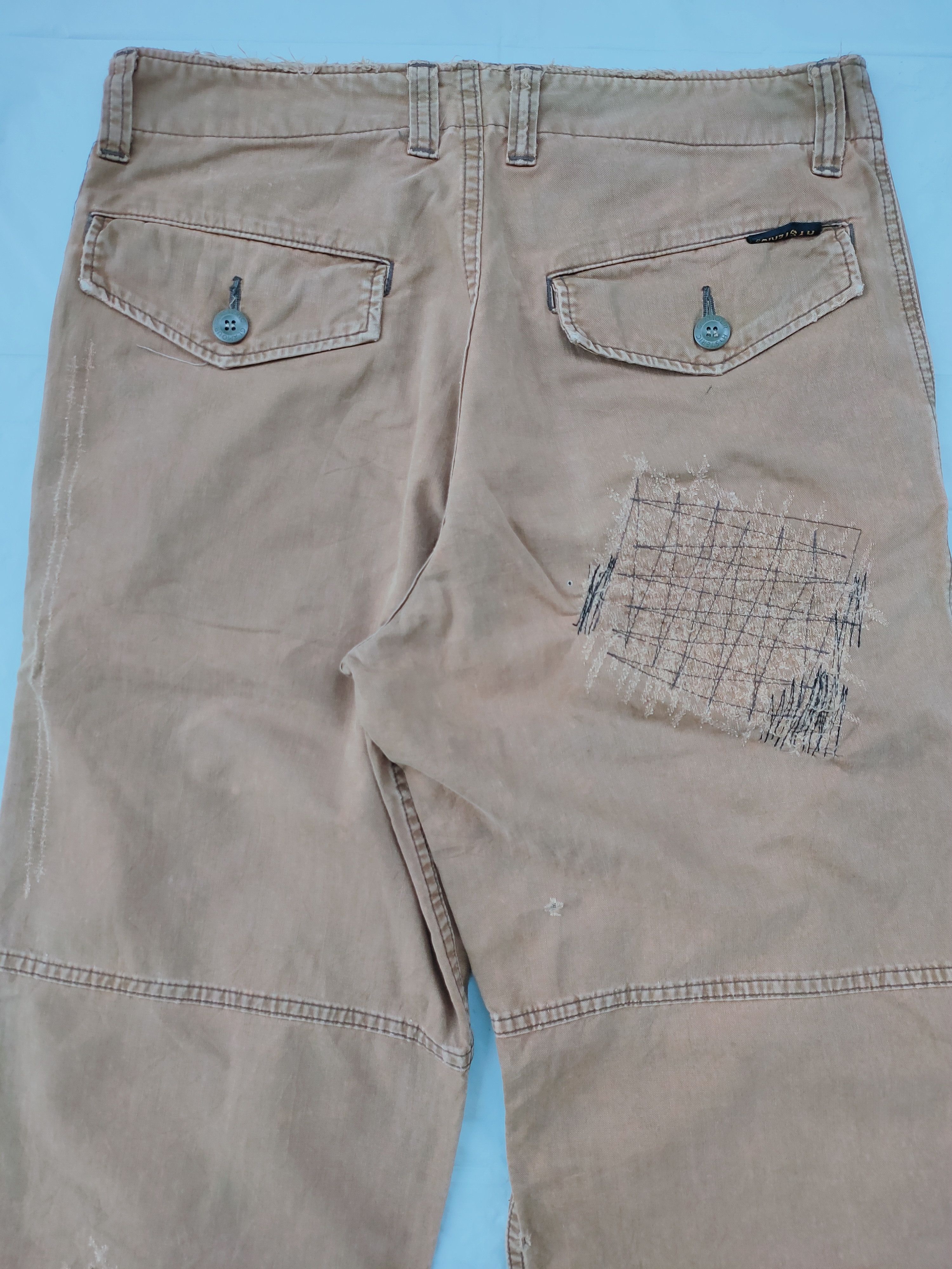 Hysteric Glamour Vintage HYSTERIC GLAMOUR workers homeless pants Size US 31 - 10 Thumbnail