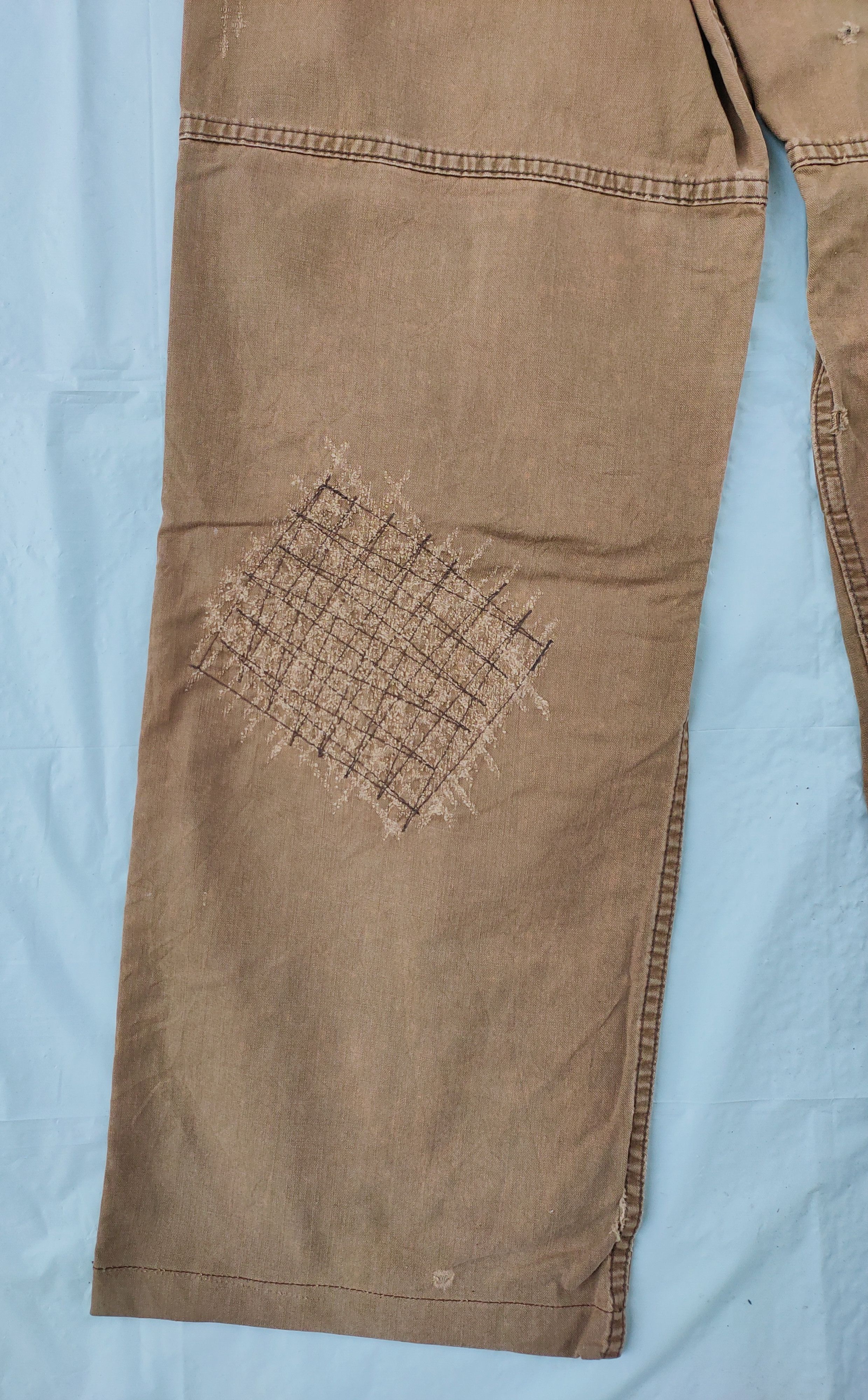 Hysteric Glamour Vintage HYSTERIC GLAMOUR workers homeless pants Size US 31 - 9 Thumbnail