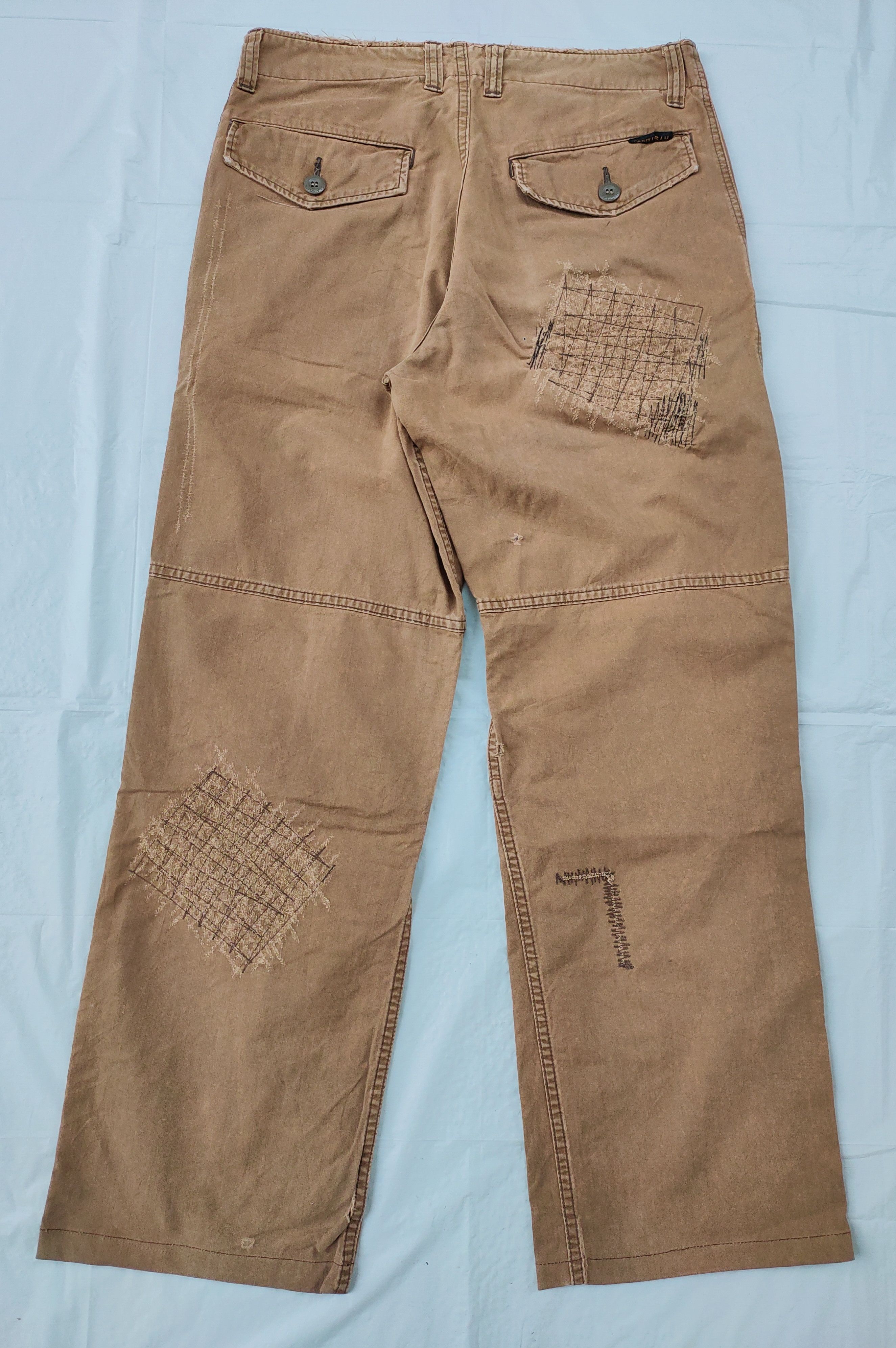 Hysteric Glamour Vintage HYSTERIC GLAMOUR workers homeless pants Size US 31 - 7 Thumbnail