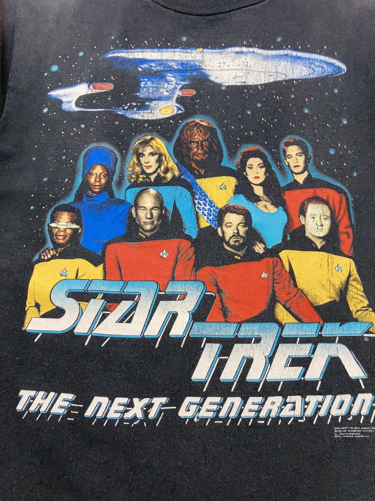 Other Vintage 1991 Star Trek The Next Generation t-shirt Size US L / EU 52-54 / 3 - 11 Thumbnail