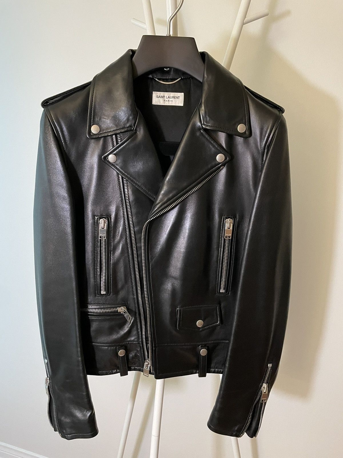 Saint Laurent Paris RARE SS13 Lambskin L01 Leather Jacket (First ...