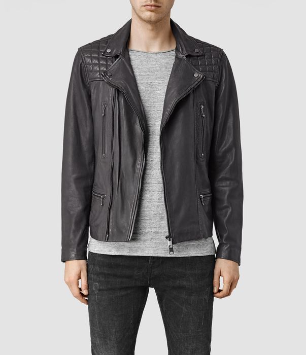 Kahawa leather biker on sale jacket