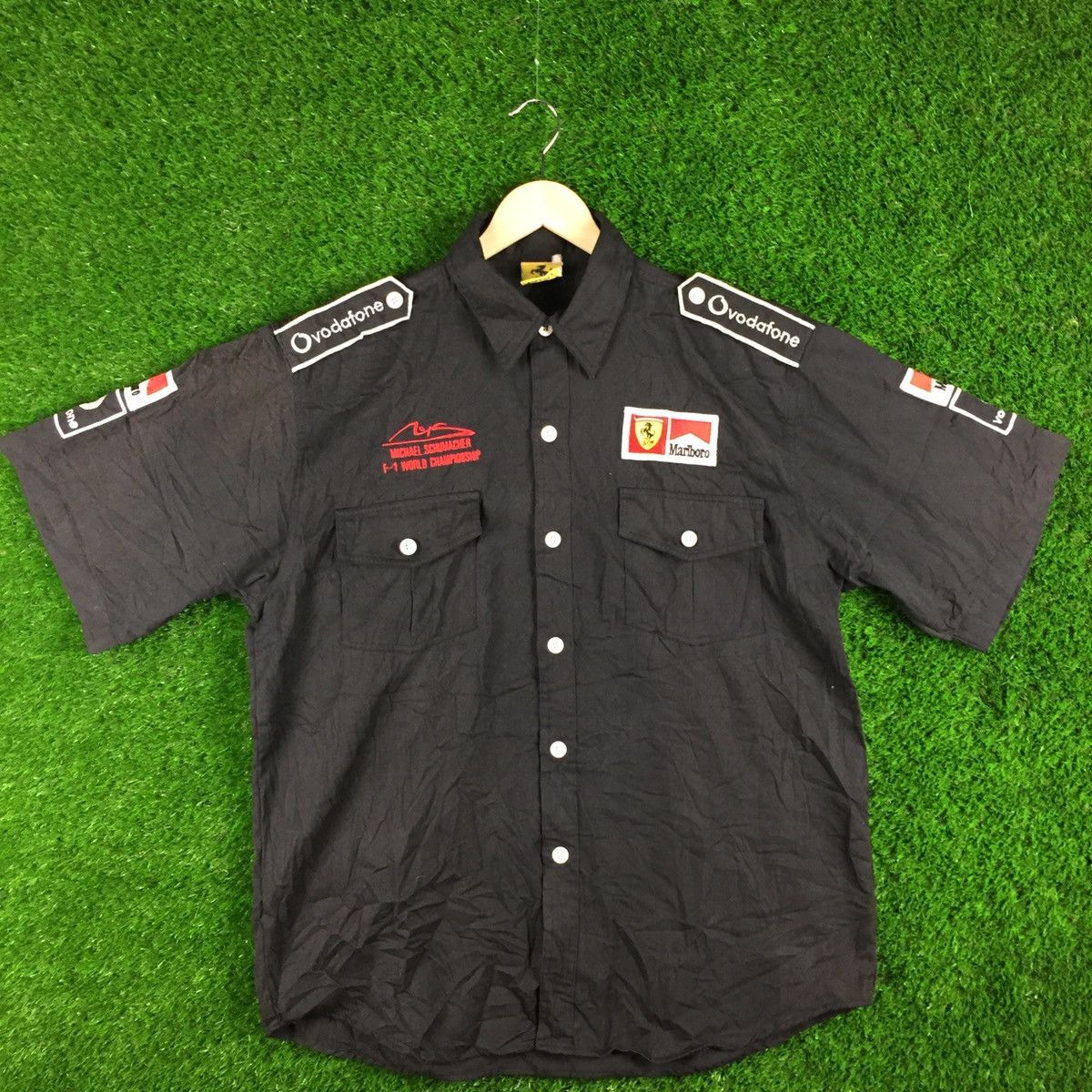 Ferrari × Marlboro 1996 World Championship Formula One Michael Schumacher Size US XL / EU 56 / 4 - 1 Thumbnail