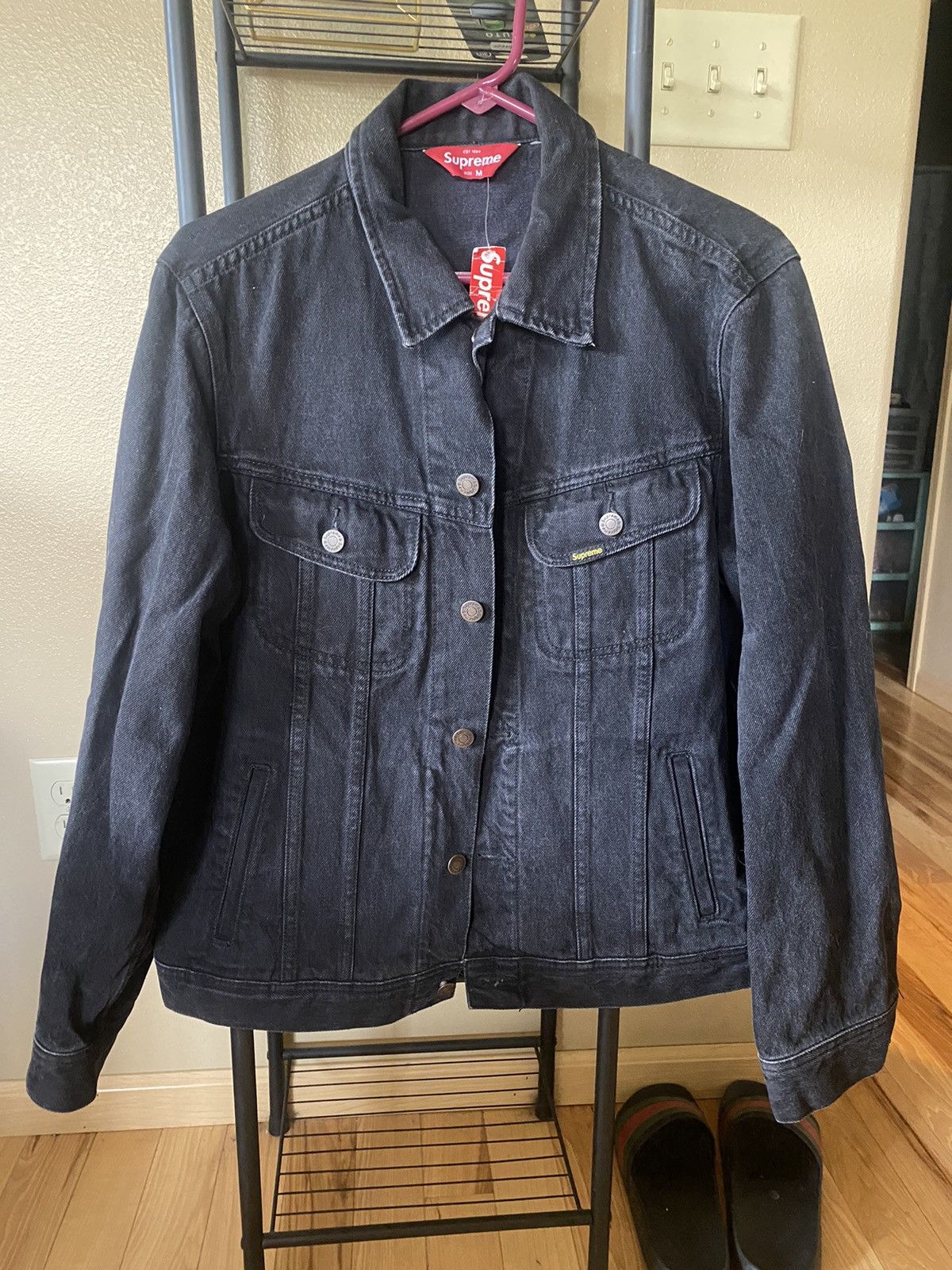 Supreme Supreme Snap Front Twill Jacket | Grailed