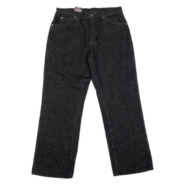 Vintage Dickies rinsed black denim work pants Grailed